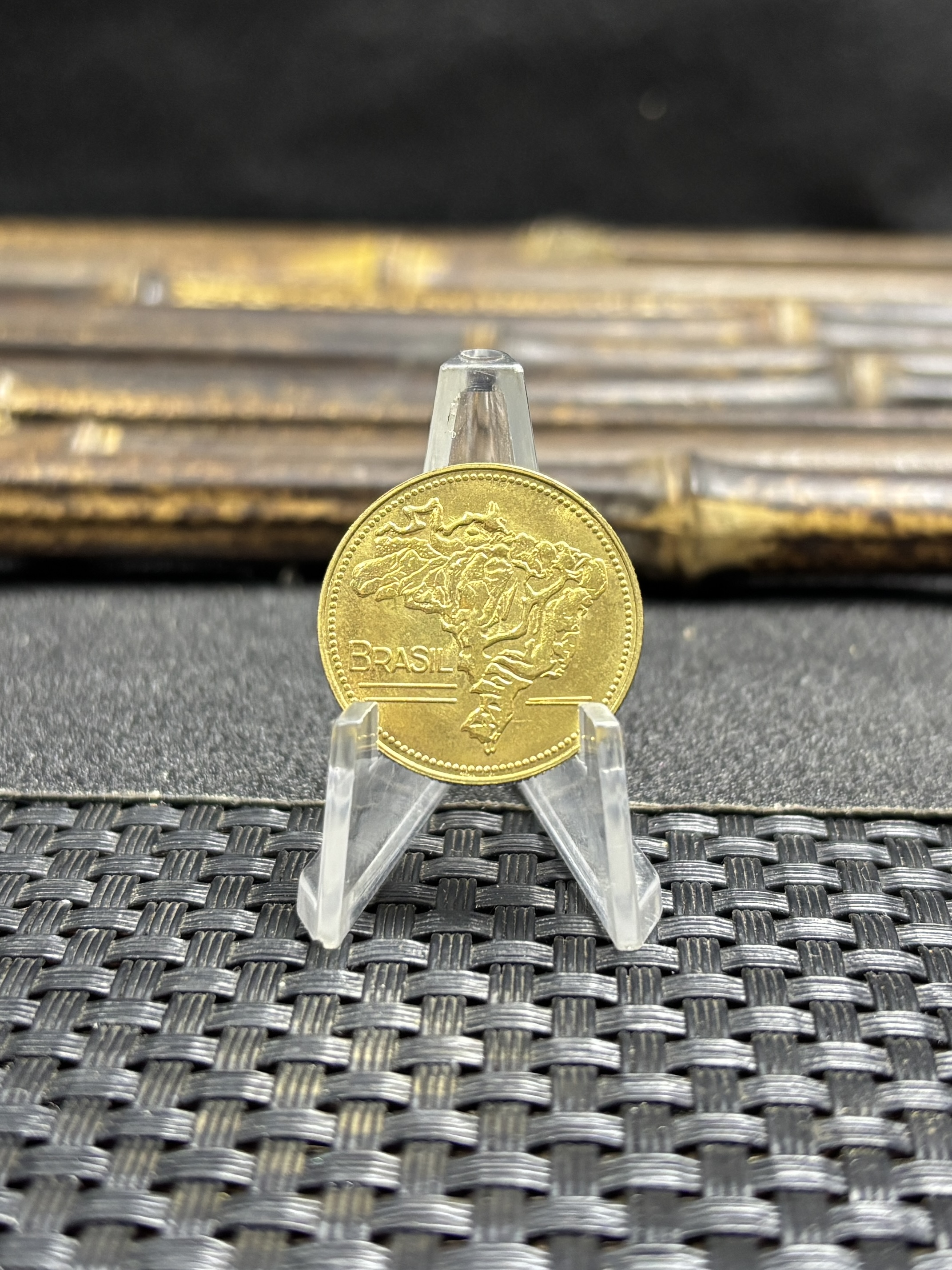 Brazil Republic 1 Cruzeiro 1949 Brass Metal Coins Replica Coin Commemorative Medal,Historical Collectible Art Craft For Enthusiasts