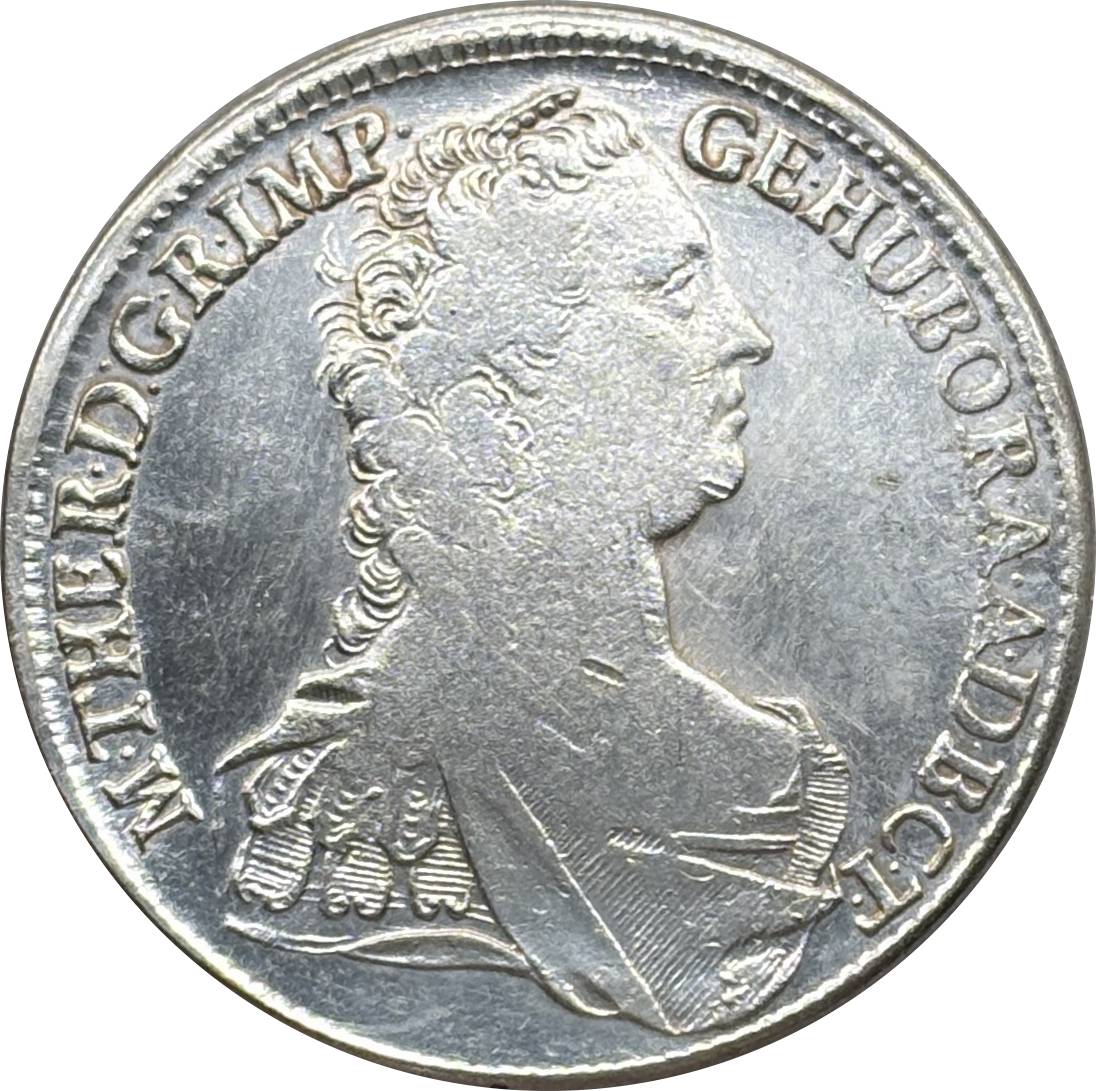 Hungary 1760 1763 1 Thaler Maria Theresa Silver Plated Replica Coin Commemorative Medal,Historical Collectible Art Craft For Enthusiasts