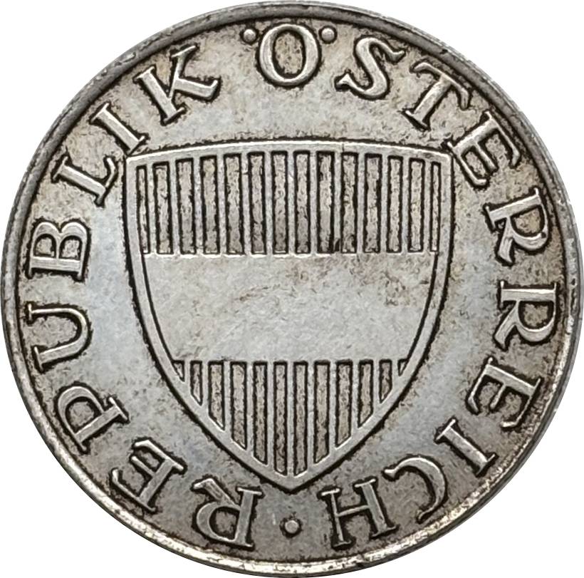 Austria 1958 1964 10 Schilling Republic Silver Plated Metal Replica Coin Commemorative Medal,Historical Collectible Art Craft For Enthusiasts