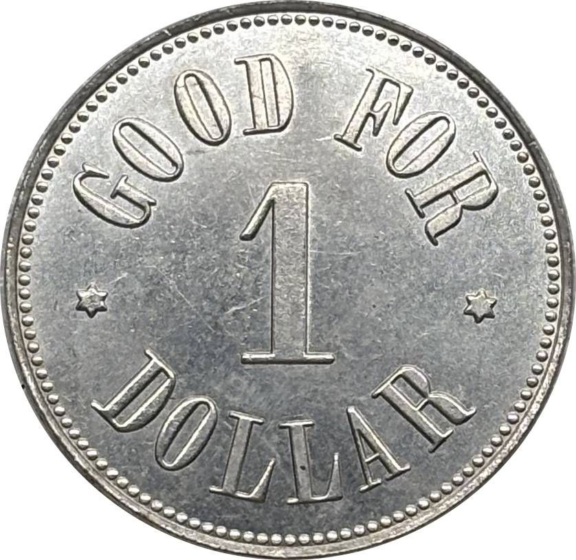 British Malaysia 1 Dollar Nicolina Estate Cu Ni Token Nickl Plated Metal Replica Coin Commemorative Medal,Historical Collectible Art Craft For Enthusiasts