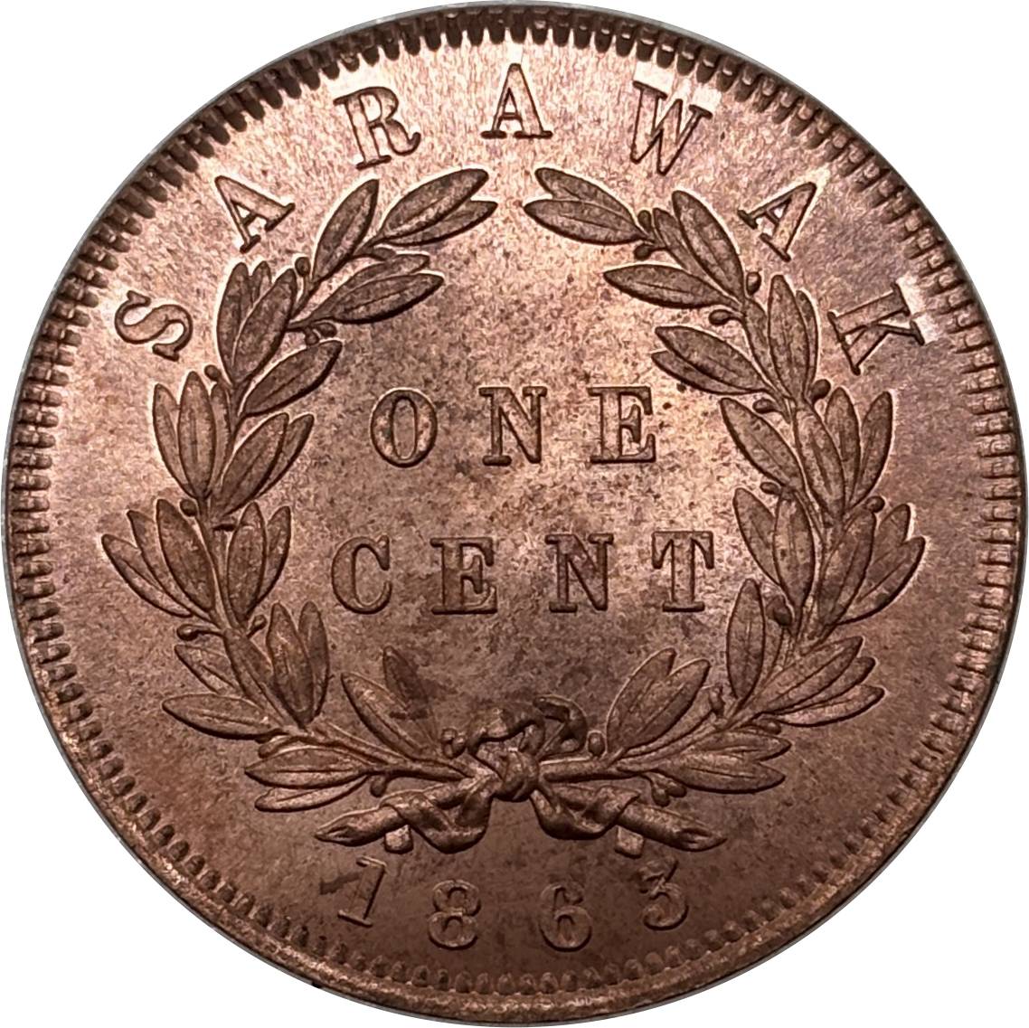 British Malaysia 1863 1 Cent 1/2 Cent Half Cent 1/4 Cent James Brooke Rajah Sarawak Copper Metal Replica Coin Commemorative Medal,Historical Collectible Art Craft For Enthusiasts