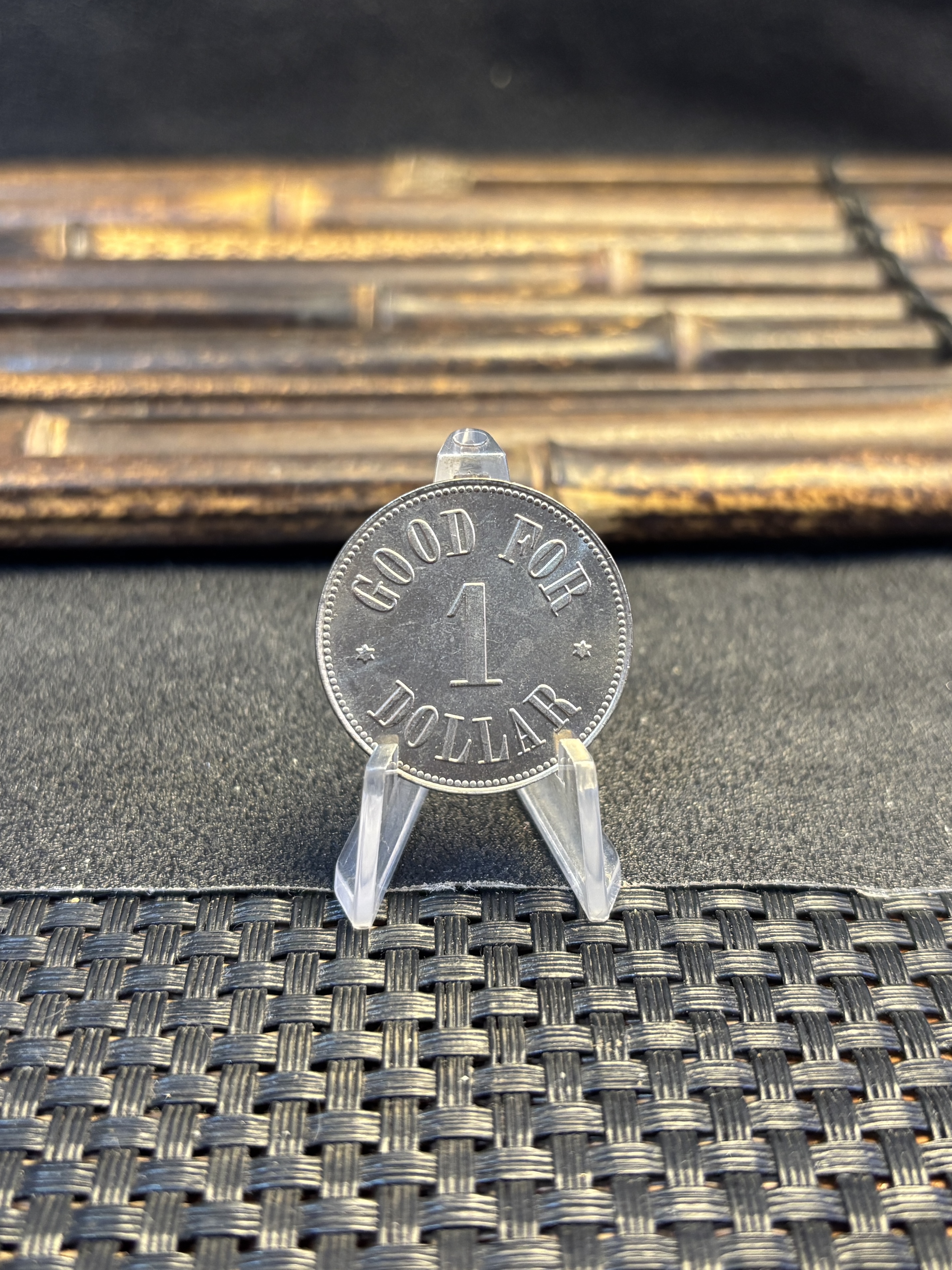 British Malaysia 1 Dollar Nicolina Estate Cu Ni Token Nickl Plated Metal Replica Coin Commemorative Medal,Historical Collectible Art Craft For Enthusiasts