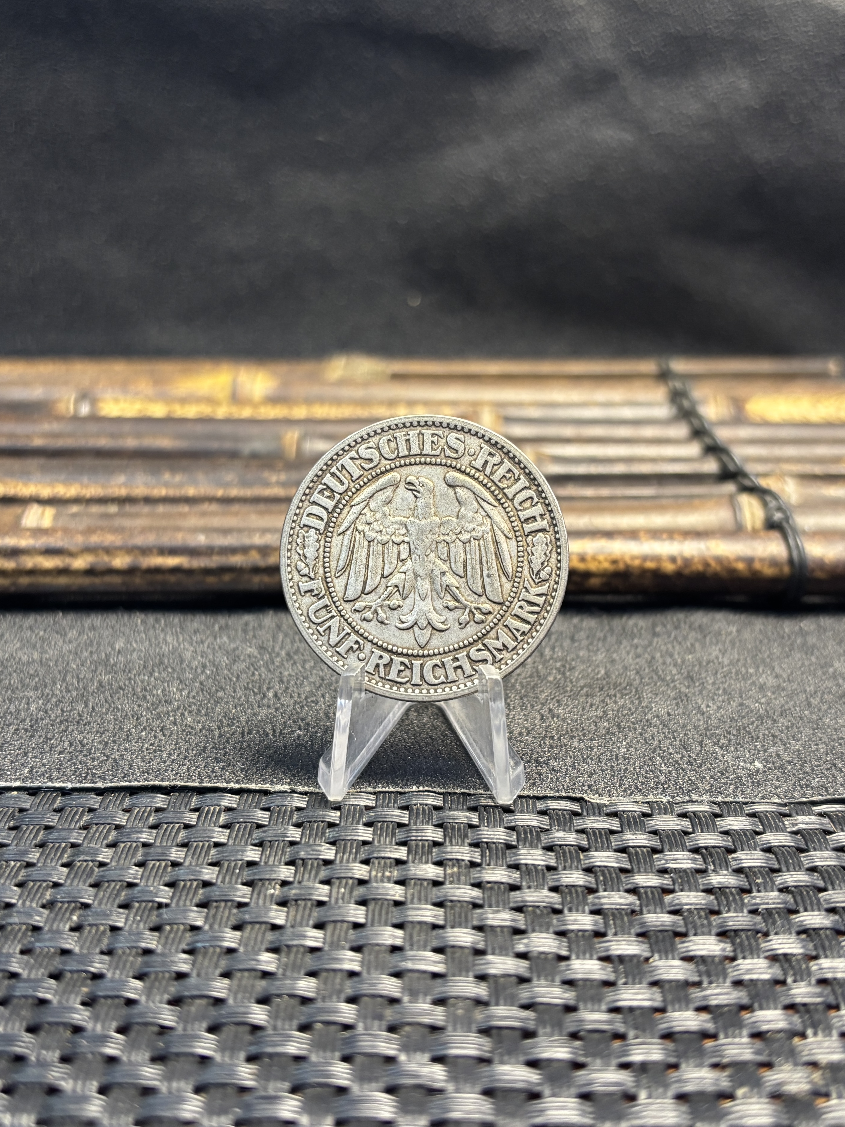 Germany Empire 5 Reichsmark Marks 1927 1928 1930 1932 Silver Plated Replica Coin Commemorative Medal,Historical Collectible Art Craft For Enthusiasts