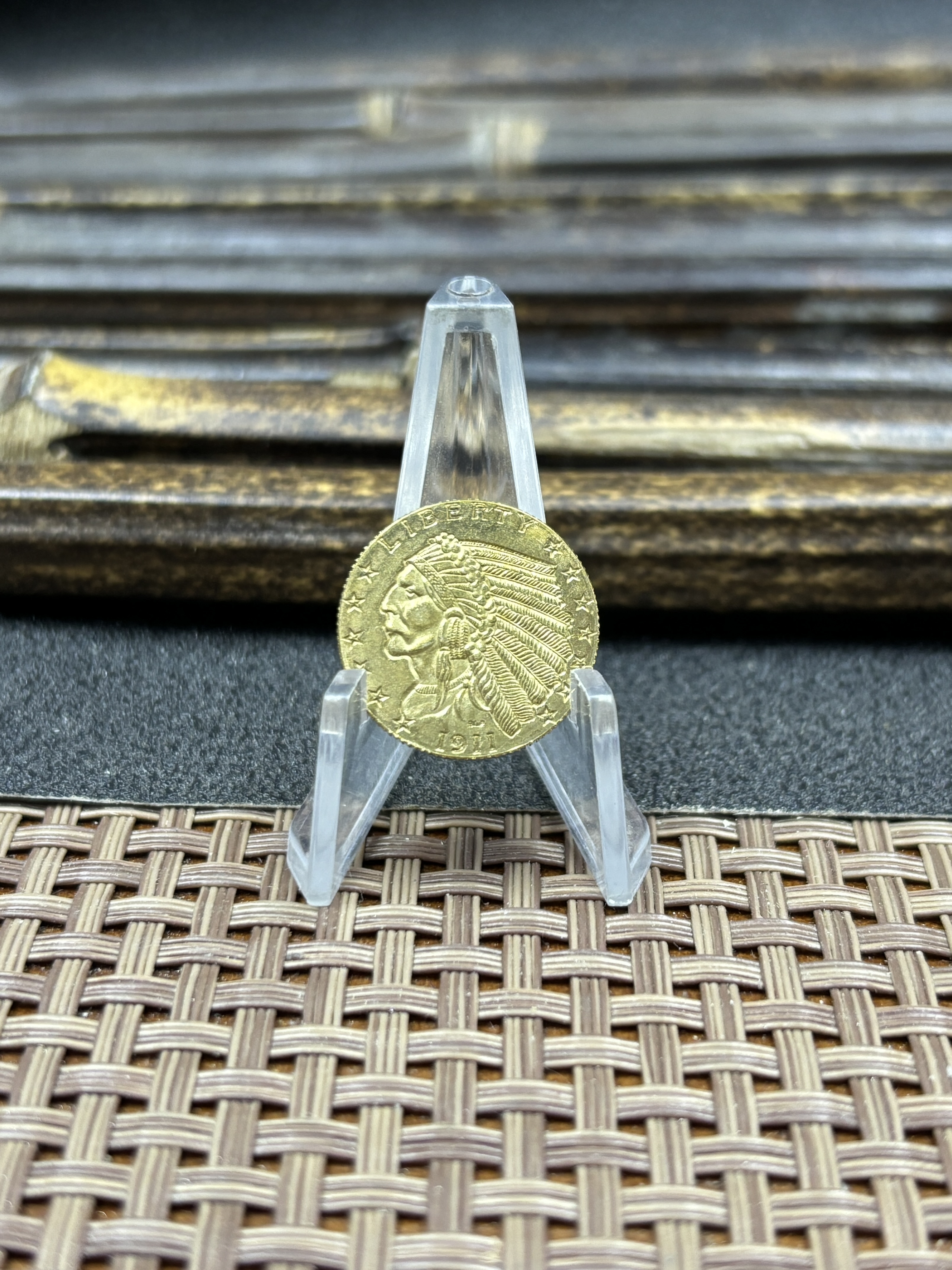 United States 1908 - 1929 15 Pcs Pack Sell 2.5 2½ Dollars USA Liberty Eagle US Brass Replica Coin Commemorative Medal,Historical Collectible Art Craft For Enthusiasts