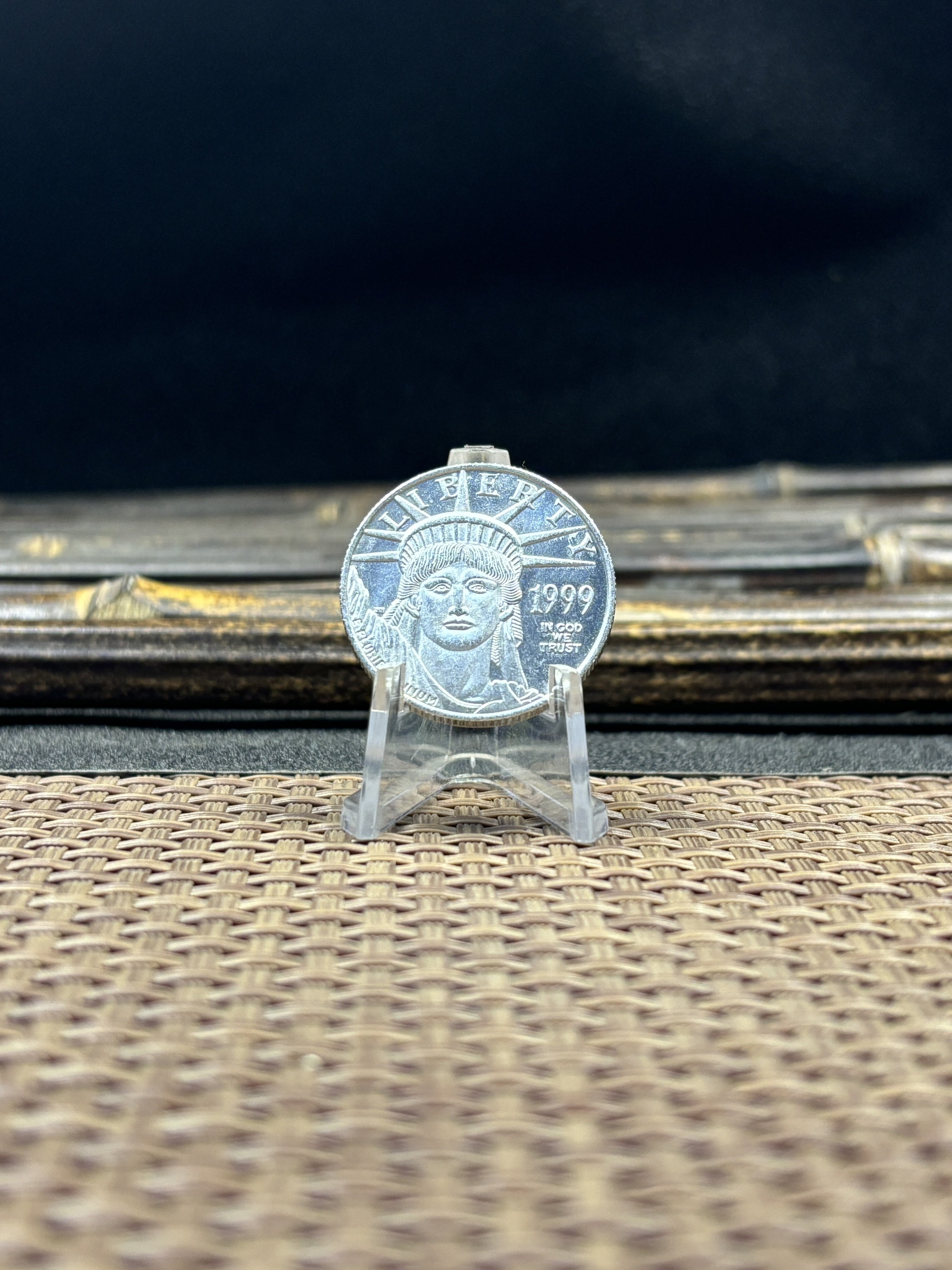 United States 1997-2004 16 Pcs Package Sell Liberty 50 Dollars American Platinum Eagle US Silver Plated Replica Coin Commemorative Medal,Historical Collectible Art Craft For Enthusiasts