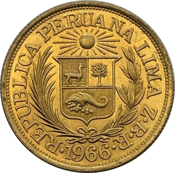 Peru 1966 1/2 Libra Trade Coinage Half Libra Brass Metal Replica Coin Commemorative Medal,Historical Collectible Art Craft For Enthusiasts