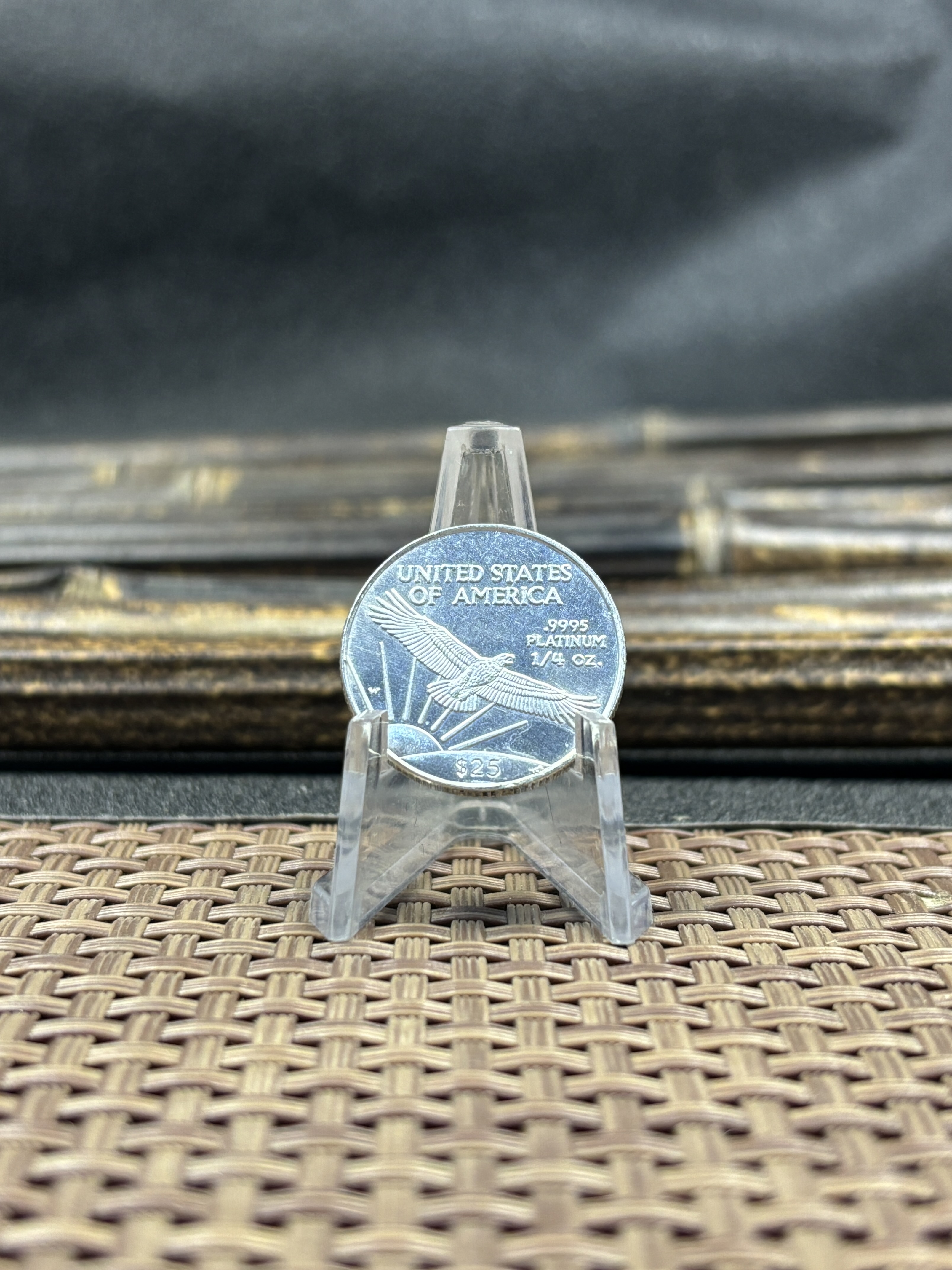 United States 1997-2004 16 Pcs Package Sell Liberty 25 Dollars American Platinum Eagle US Silver Plated Replica Coin Commemorative Medal,Historical Collectible Art Craft For Enthusiasts