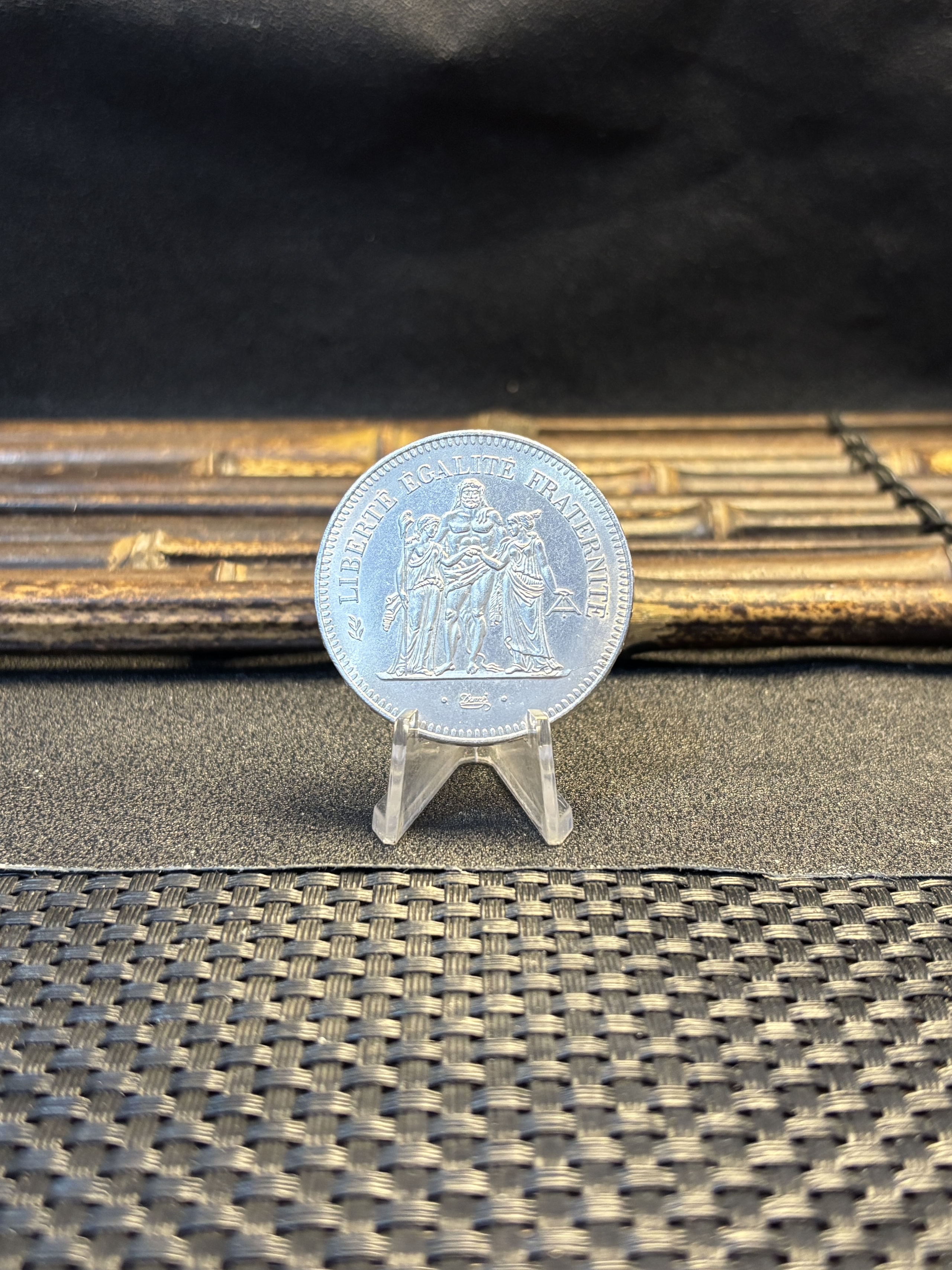 France 20 Francs 50 Francs Hercule 1973-1980 8 Pcs Package Sell Silver Plated Replica Coin Commemorative Medal,Historical Collectible Art Craft For Enthusiasts