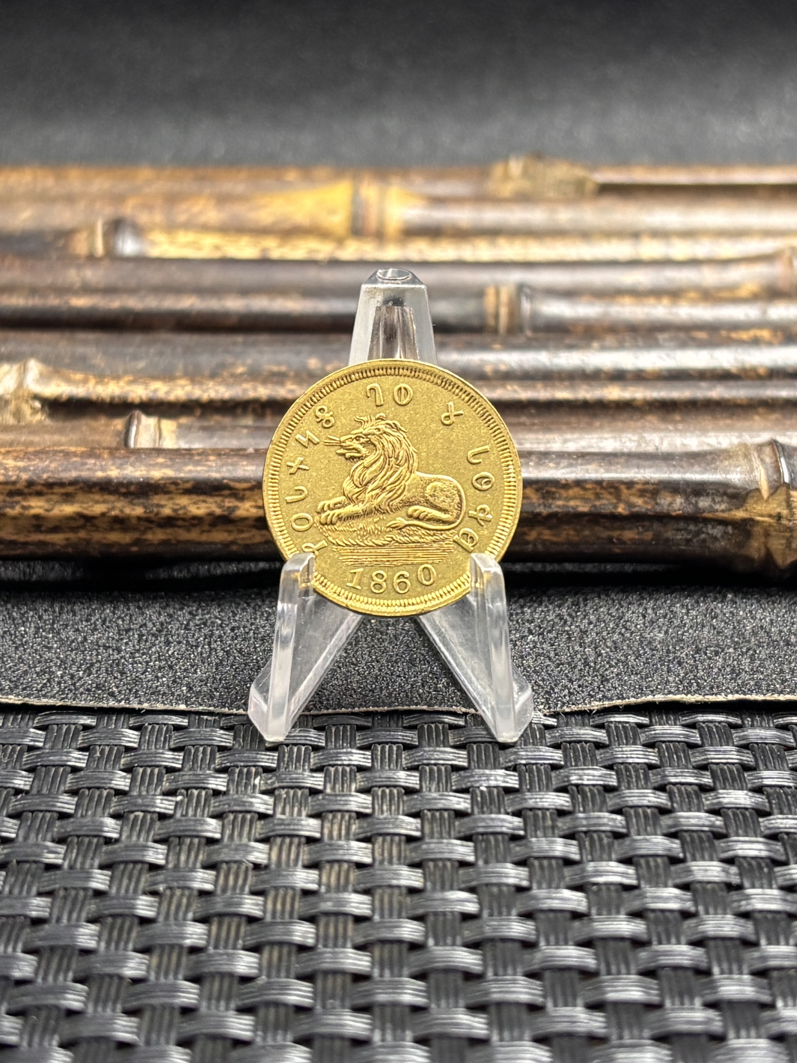 United States 5 Dollars Lion Beehive Mormon 1860 US Gold Coin Brass Metal Replica Coin Commemorative Medal,Historical Collectible Art Craft For Enthusiasts