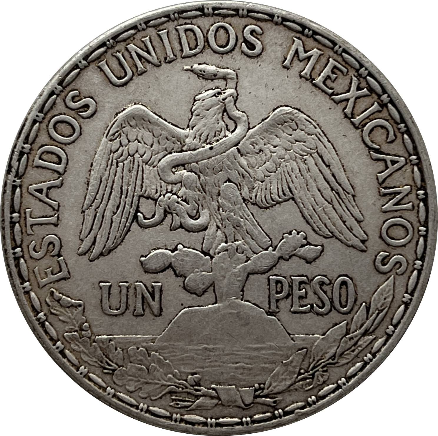 Mexico UN 1 Peso Caballito 1911 100th Anniversary Republic Independence Silver Plated Replica Coin Commemorative Medal,Historical Collectible Art Craft For Enthusiasts