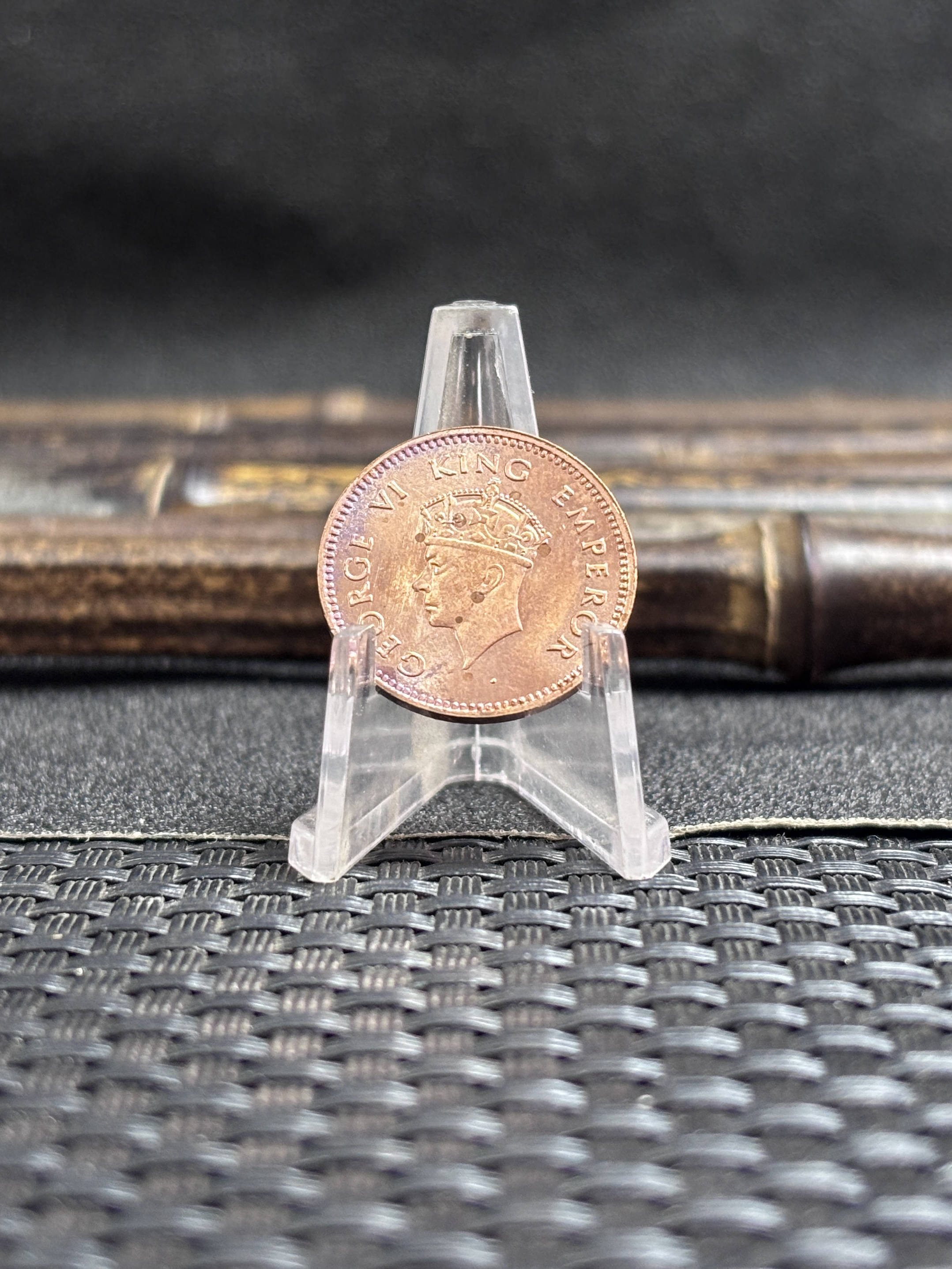 India British 1938 1/2 Pice George VI Copper Metal Replica Coin Commemorative Medal,Historical Collectible Art Craft For Enthusiasts