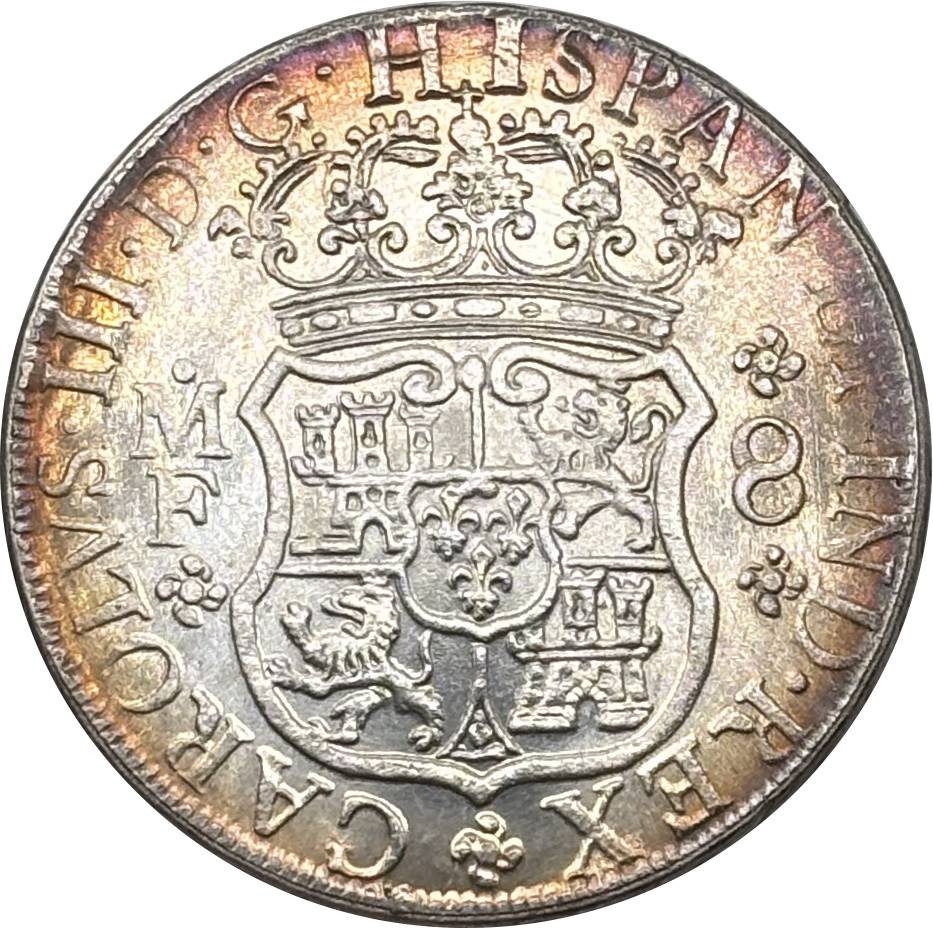 Mexico 8 Reales Fernando VI 1756 1755 1753 1767 1770 Silver Plated Replica Coin Commemorative Medal,Historical Collectible Art Craft For Enthusiasts