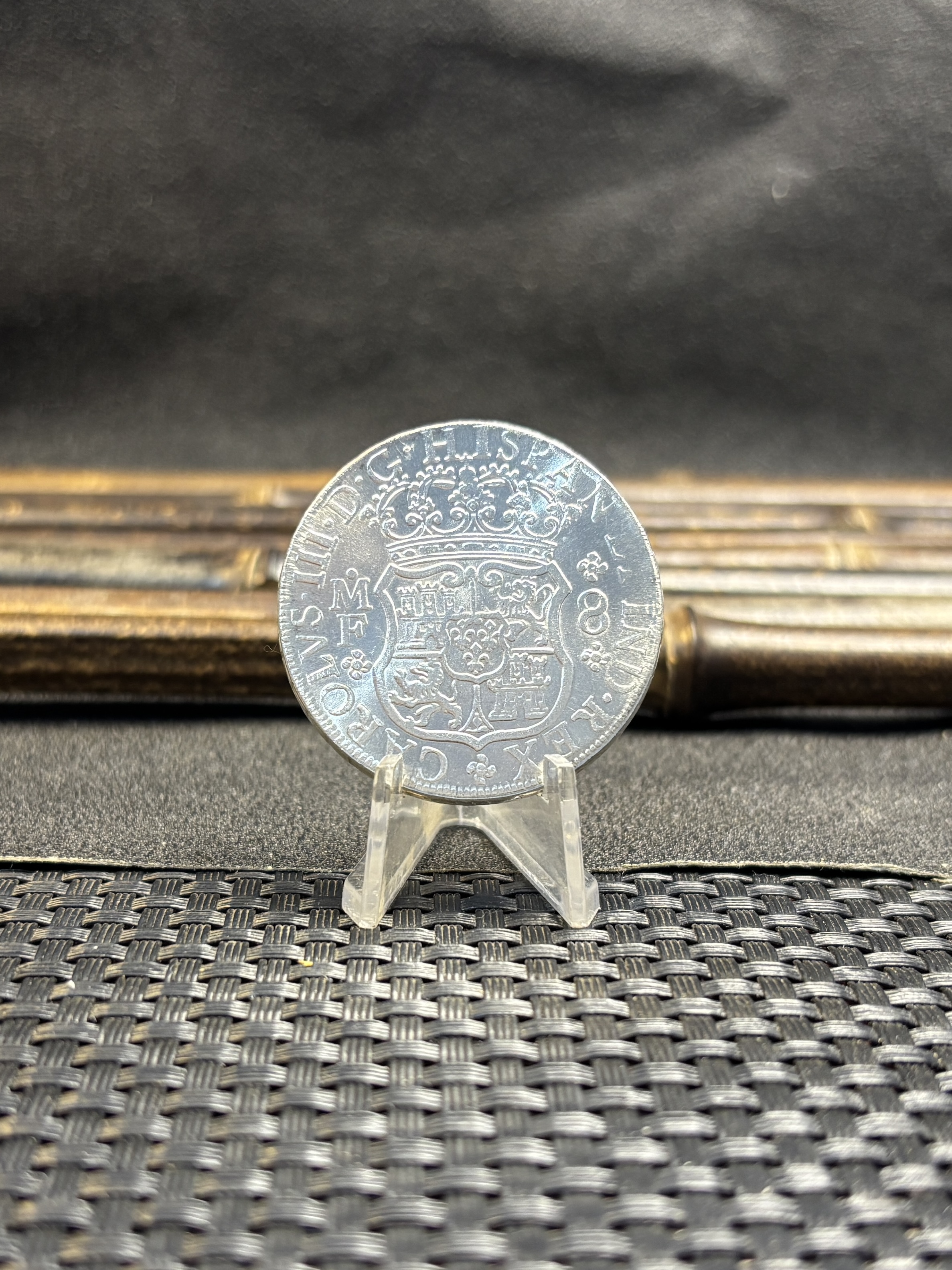 Mexico 8 Reales Fernando VI 1756 1755 1753 1767 1770 Silver Plated Replica Coin Commemorative Medal,Historical Collectible Art Craft For Enthusiasts