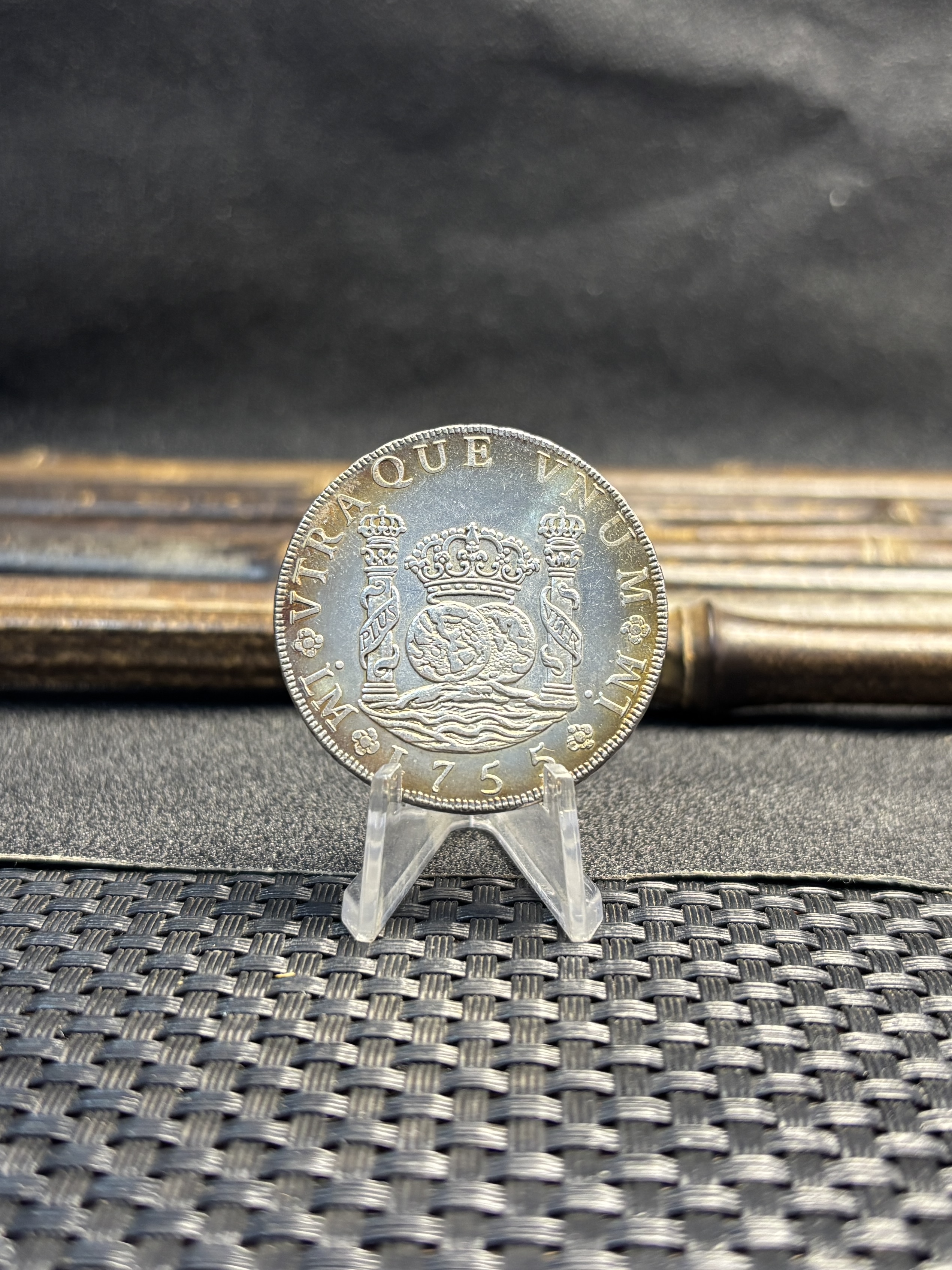Mexico 8 Reales Fernando VI 1756 1755 1753 1767 1770 Silver Plated Replica Coin Commemorative Medal,Historical Collectible Art Craft For Enthusiasts