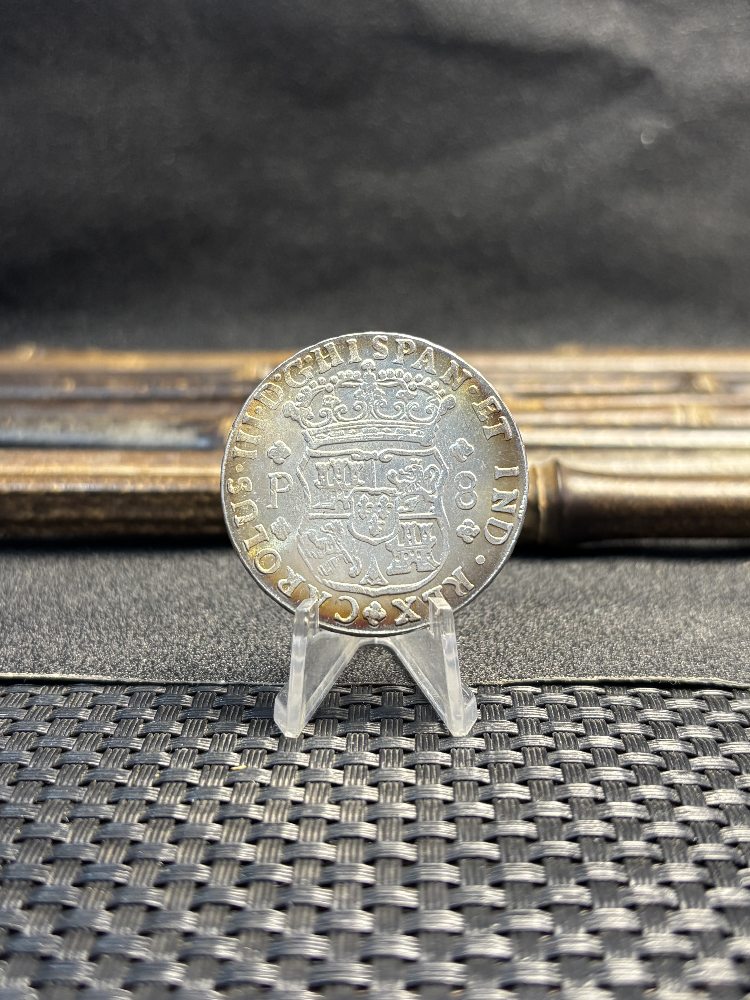 Mexico 8 Reales Fernando VI 1756 1755 1753 1767 1770 Silver Plated Replica Coin Commemorative Medal,Historical Collectible Art Craft For Enthusiasts