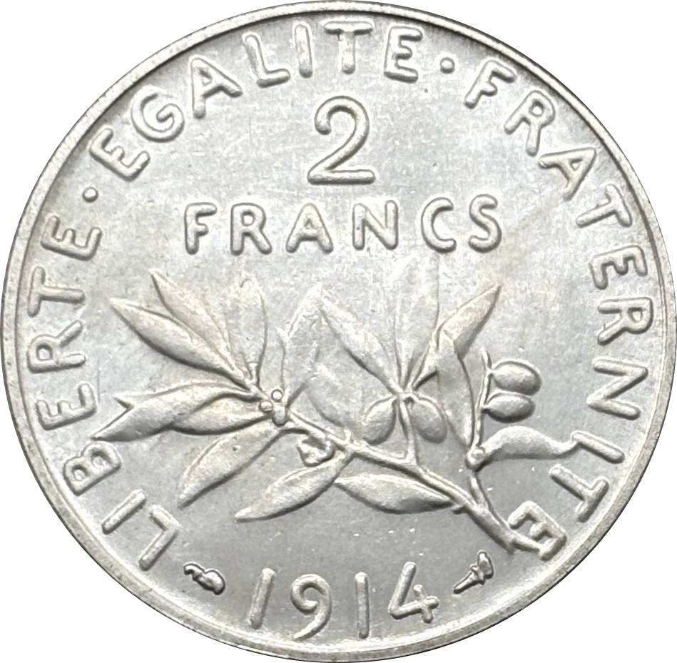 France 2 Francs 1914 1915 1916 1917 Liberte Egalite Republic Silver Plated Replica Coin Commemorative Medal,Historical Collectible Art Craft For Enthusiasts