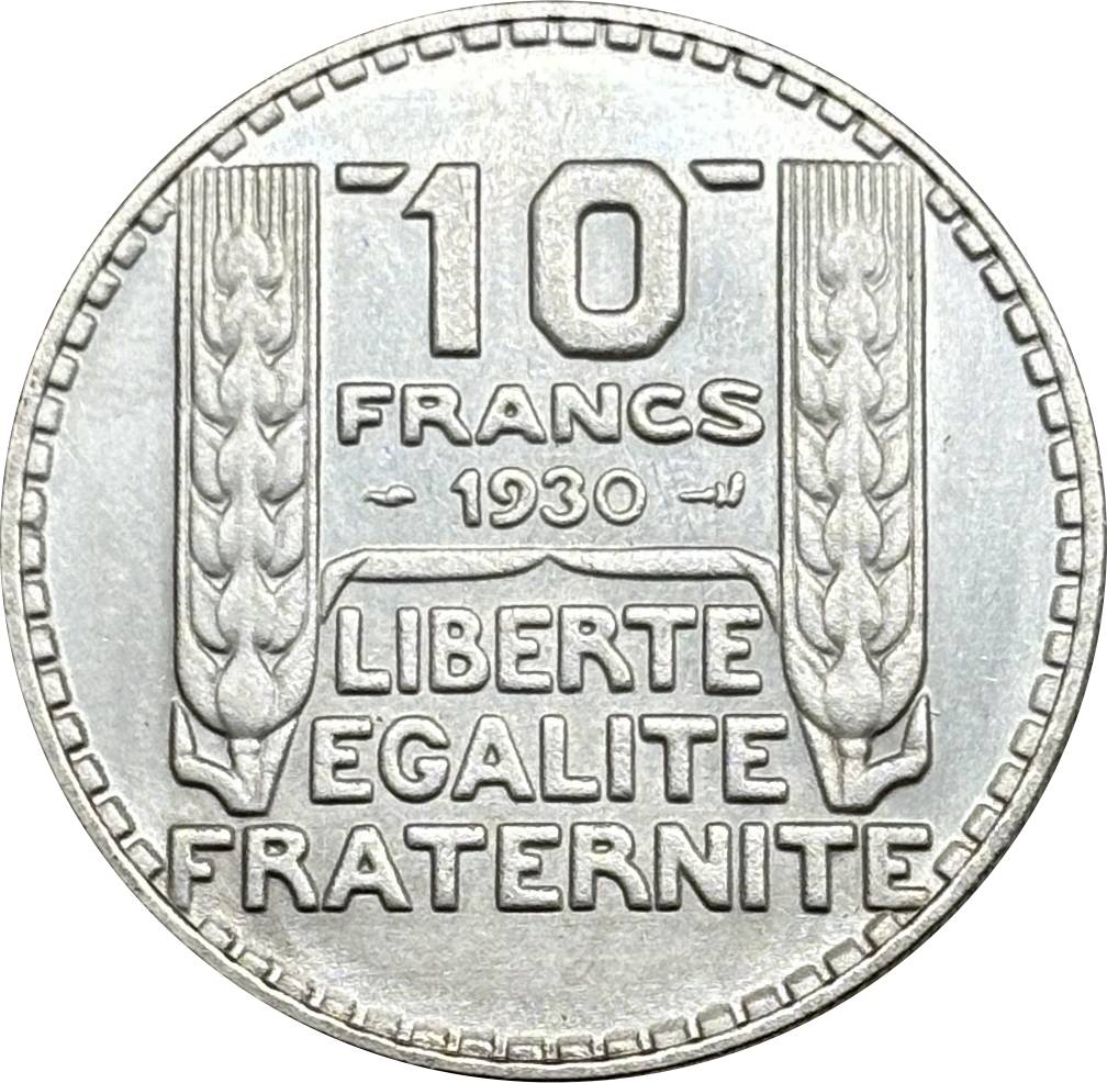France 10 Francs 1930 1931 1932 1933 1934 Liberte Republic Silver Plated Replica Coin Commemorative Medal,Historical Collectible Art Craft For Enthusiasts