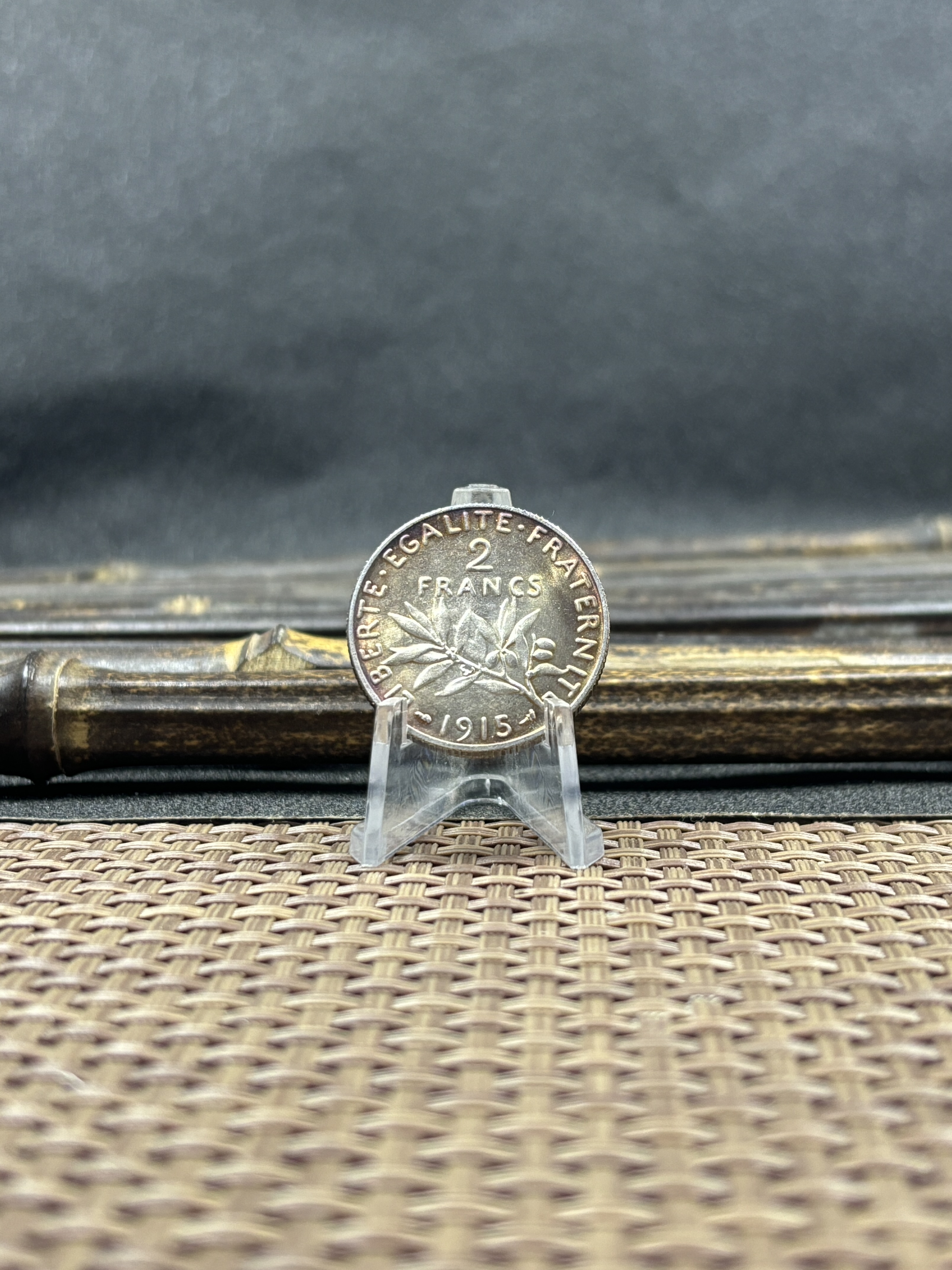 France 2 Francs 1914 1915 1916 1917 Liberte Egalite Republic Silver Plated Replica Coin Commemorative Medal,Historical Collectible Art Craft For Enthusiasts