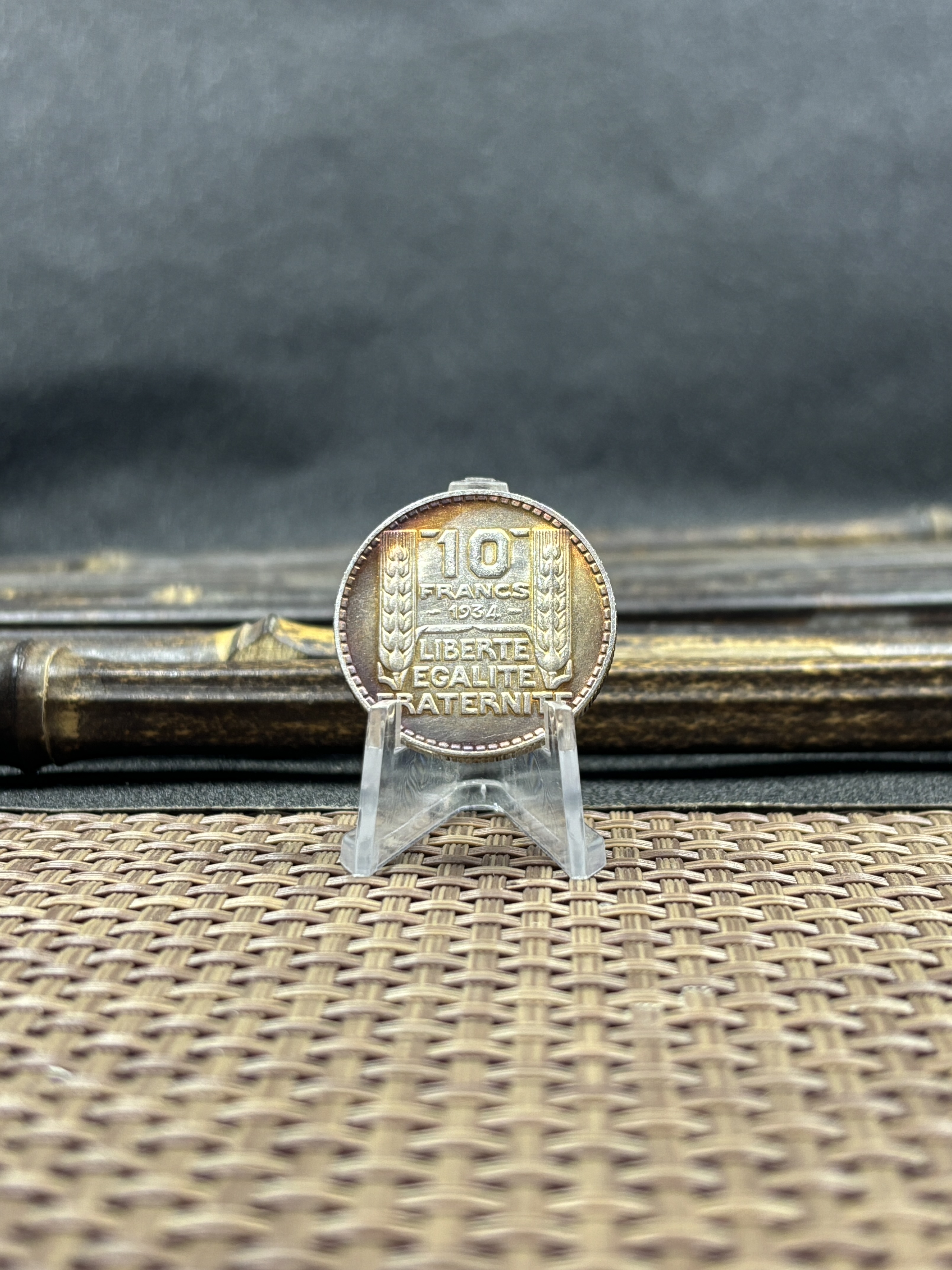 France 10 Francs 1930 1931 1932 1933 1934 Liberte Republic Silver Plated Replica Coin Commemorative Medal,Historical Collectible Art Craft For Enthusiasts