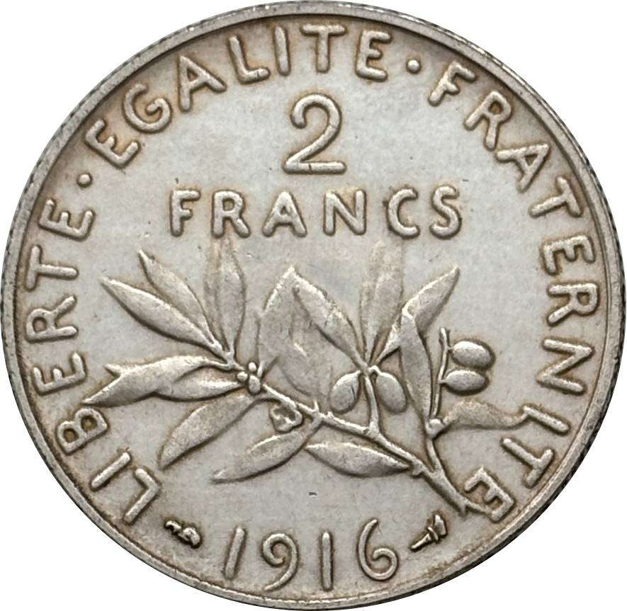 France 2 Francs 1914 1915 1916 1917 Liberte Egalite Republic Silver Plated Replica Coin Commemorative Medal,Historical Collectible Art Craft For Enthusiasts
