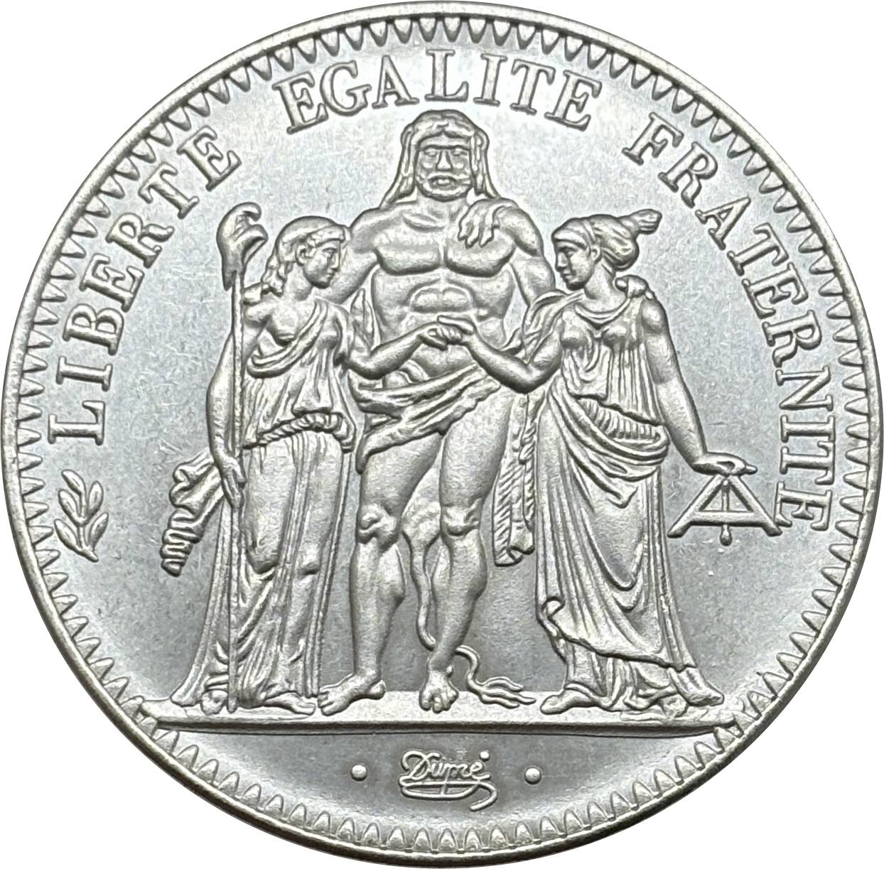France 10 Francs 1965 1966 1967 1968 1969 1970 1971 Fifth Republic Metropolitan Silver Plated Replica Coin Commemorative Medal,Historical Collectible Art Craft For Enthusiasts