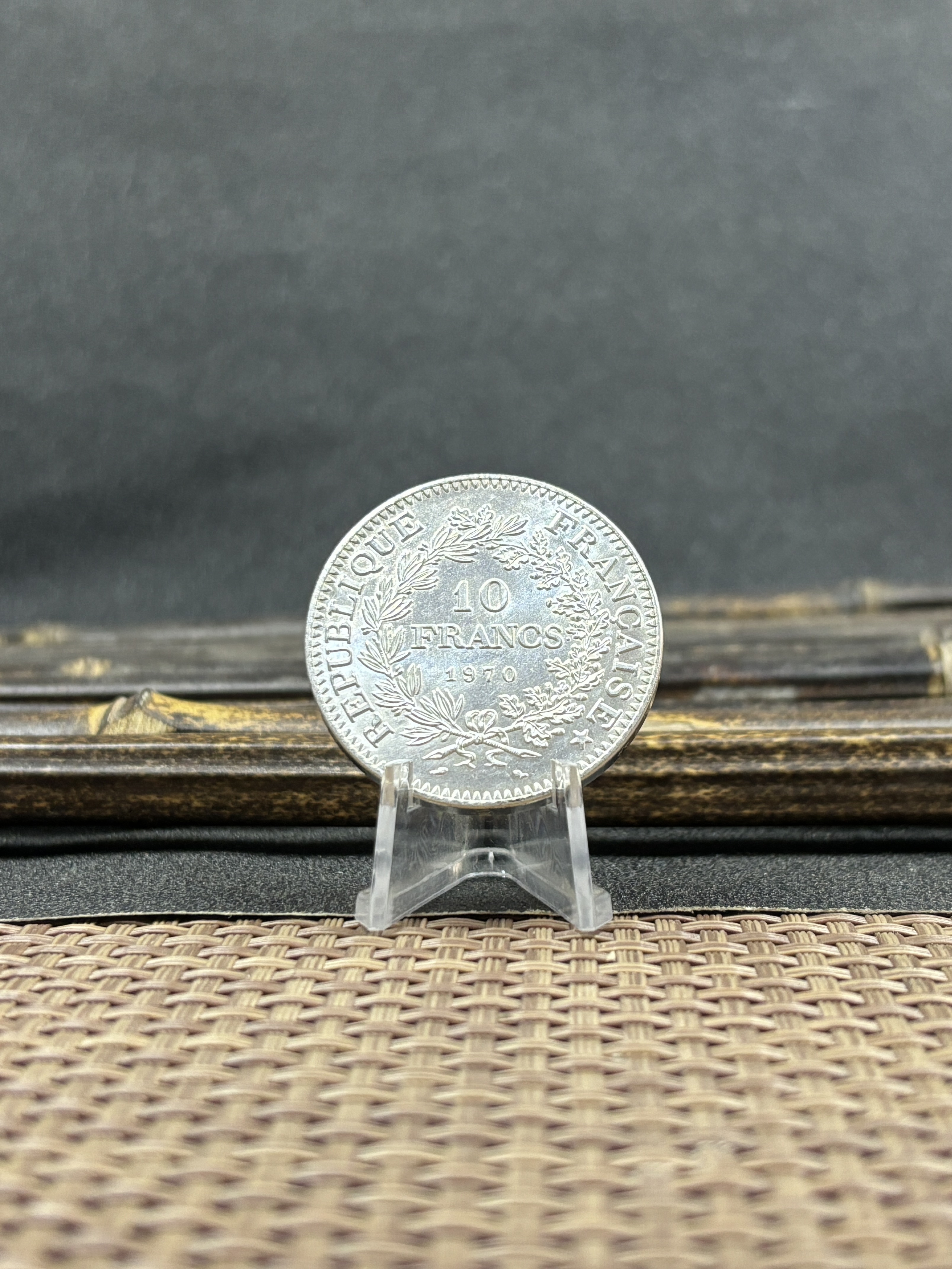 France 10 Francs 1965 1966 1967 1968 1969 1970 1971 Fifth Republic Metropolitan Silver Plated Replica Coin Commemorative Medal,Historical Collectible Art Craft For Enthusiasts