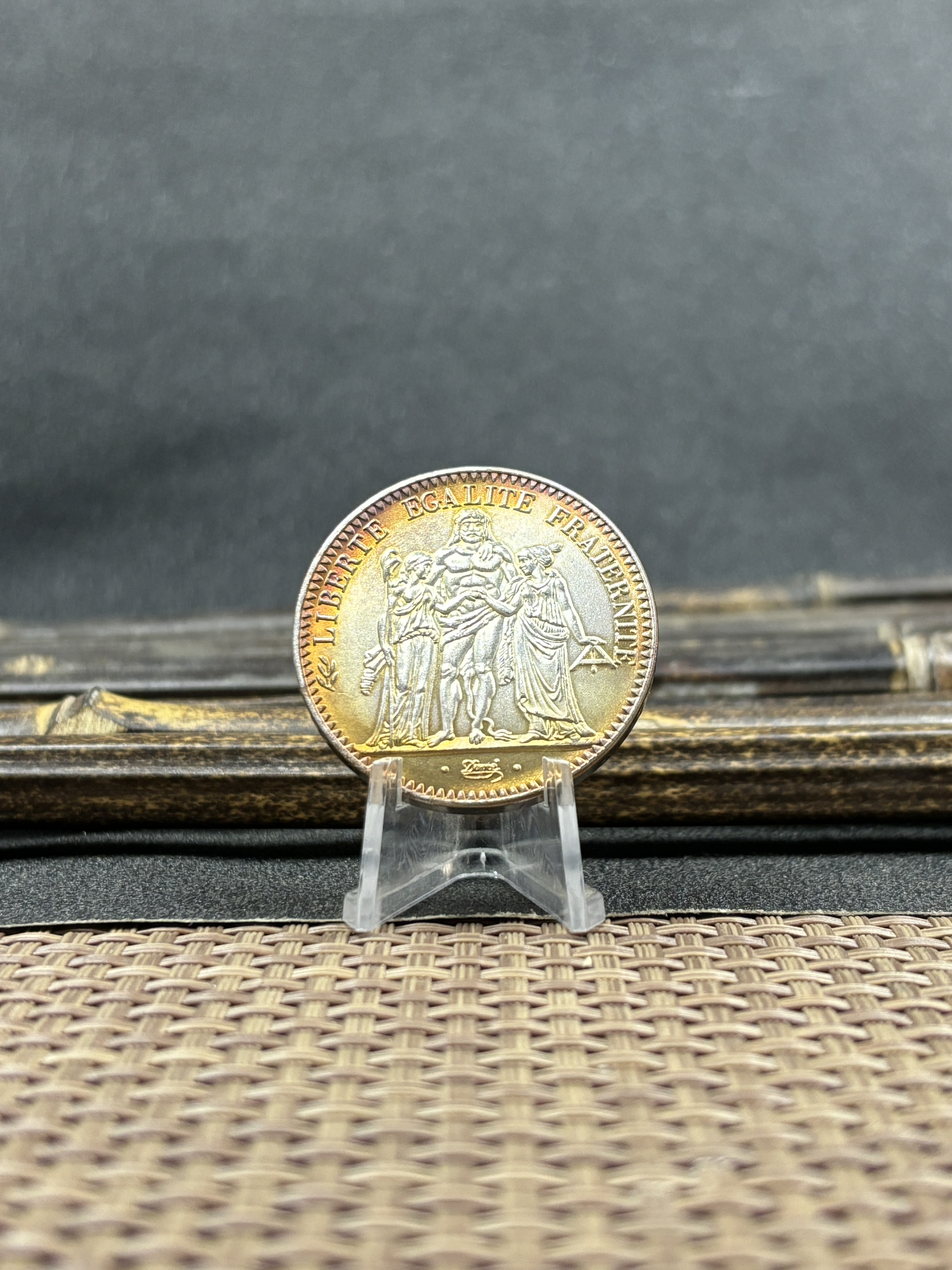 France 10 Francs 1965 1966 1967 1968 1969 1970 1971 Fifth Republic Metropolitan Silver Plated Replica Coin Commemorative Medal,Historical Collectible Art Craft For Enthusiasts