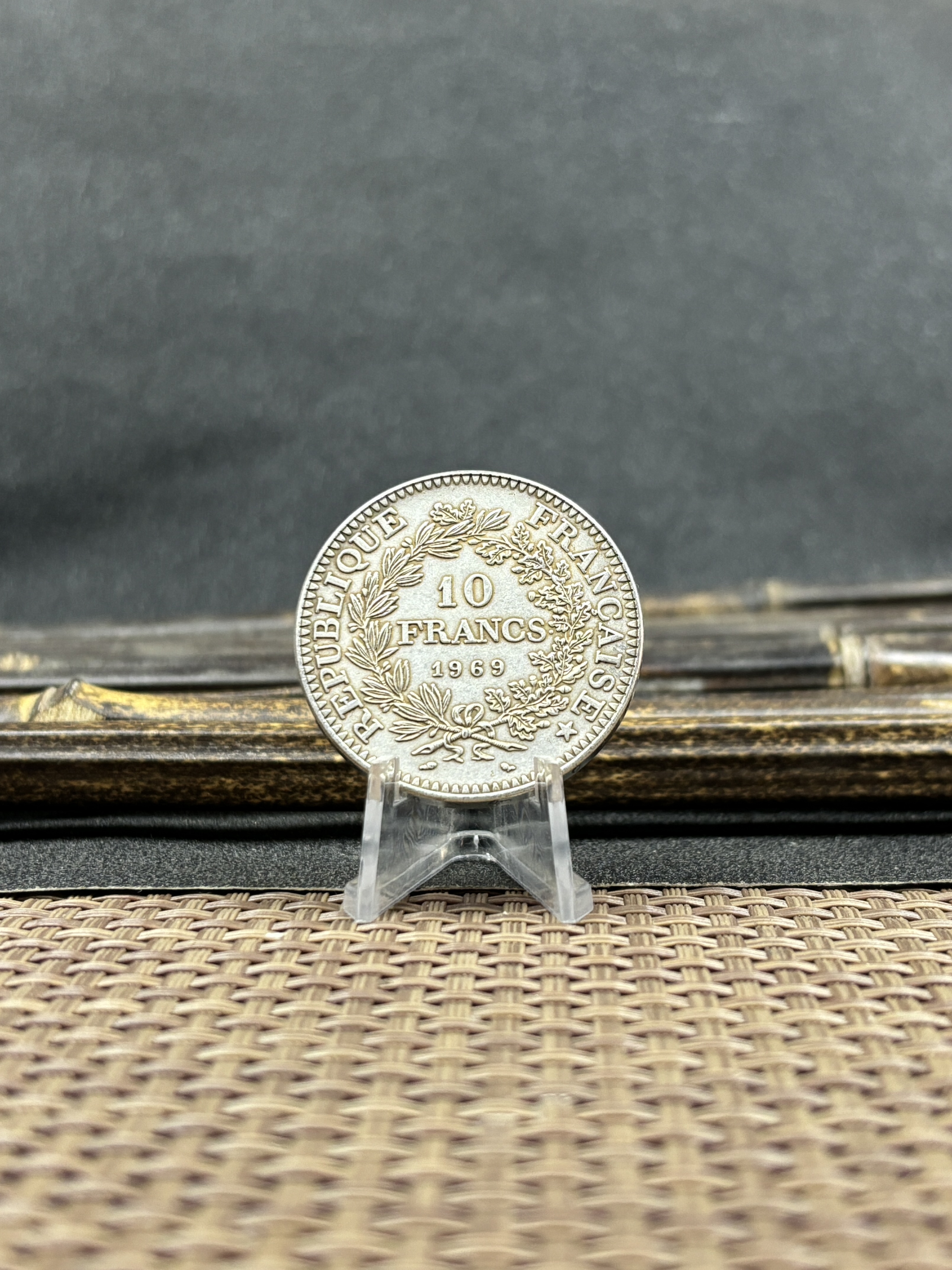France Metropolitan 1965- 1973 10 Pcs Sell 10 Francs Fifth Republic Cupronickel Plated Silver Replica Coin Commemorative Medal,Historical Collectible Art Craft For Enthusiasts