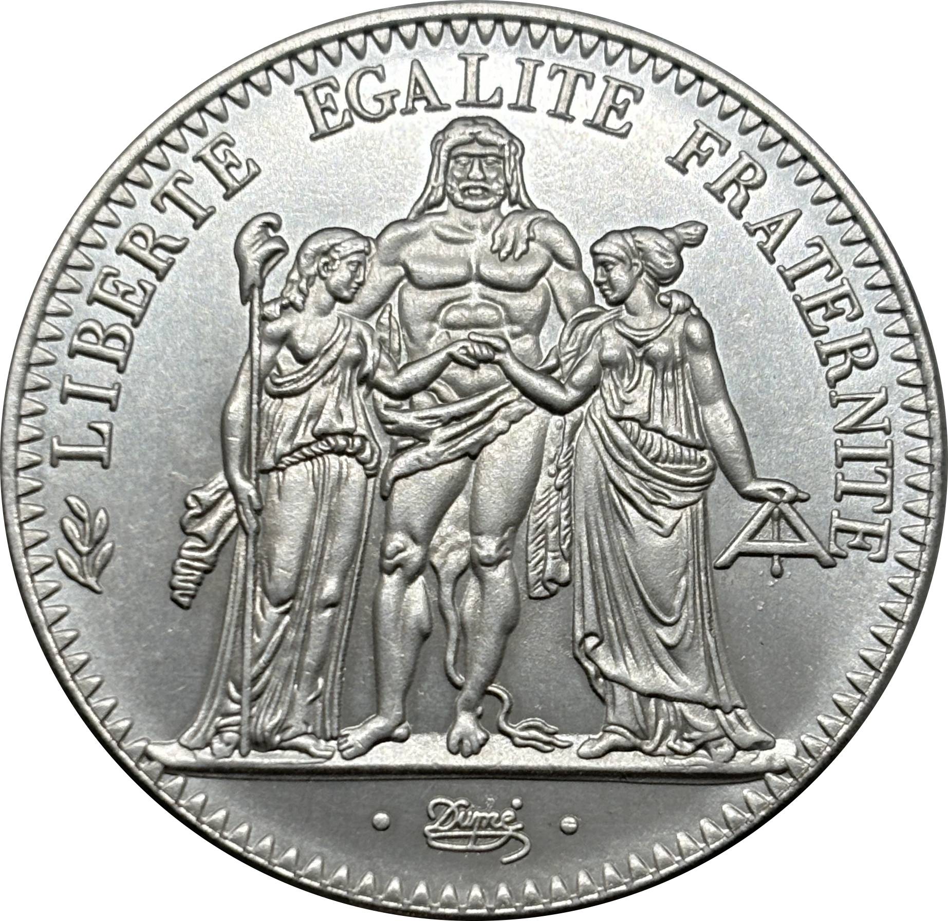 France 10 Francs 1965 1966 1967 1968 1969 1970 1971 Fifth Republic Metropolitan Silver Plated Replica Coin Commemorative Medal,Historical Collectible Art Craft For Enthusiasts