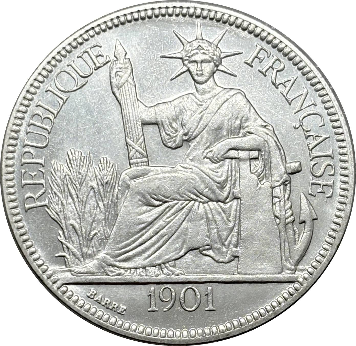 France Indochina 1 One Piastre 1886 1887 1888 1890 1895 1898 1899 1901 1906 1908 1909 1910 1913 1921 1922 1924 1925 1926 1927 1928 French Indochina Silver Plated Replica Coin Commemorative Medal,Historical Collectible Art Craft For Enthusiasts