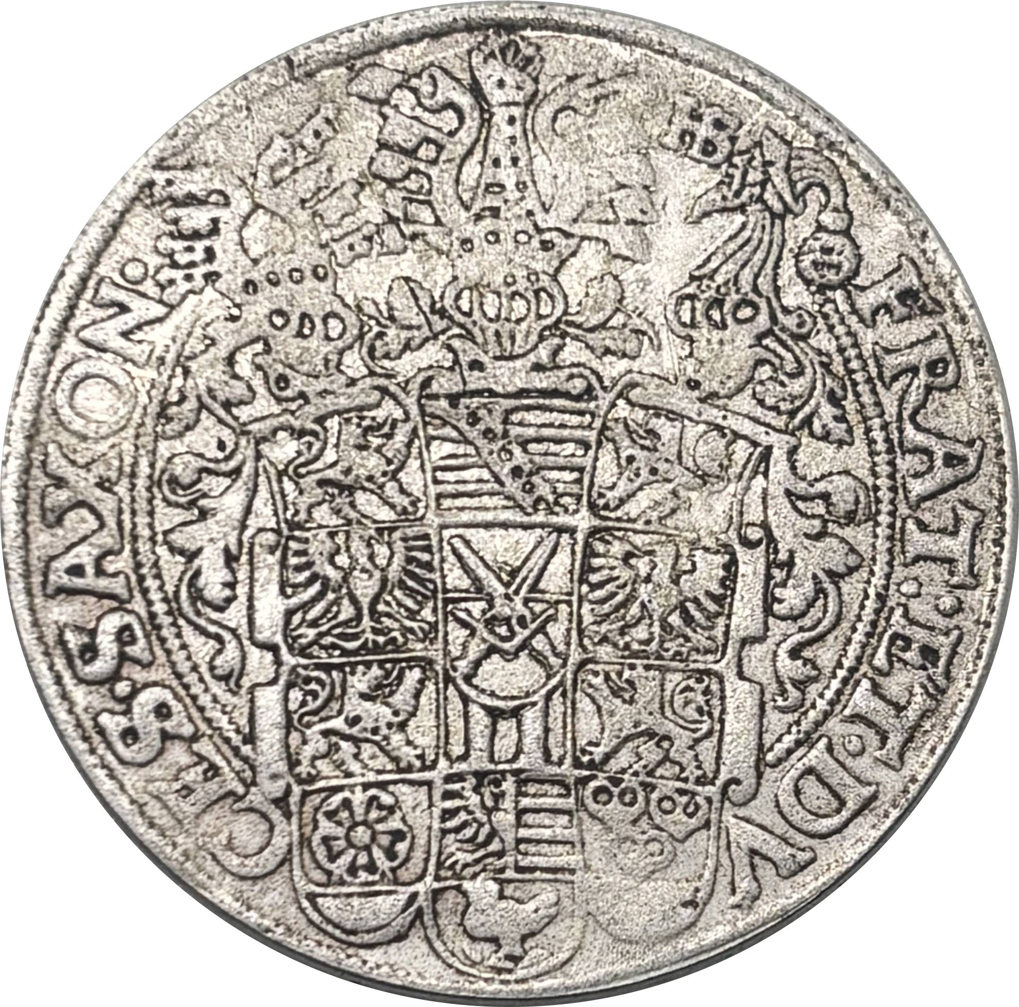German States 1592 1 Thaler Christian II John George Augustus Three Brothers Thaler Silver Plated Metal Replica Coin Commemorative Medal,Historical Collectible Art Craft For Enthusiasts