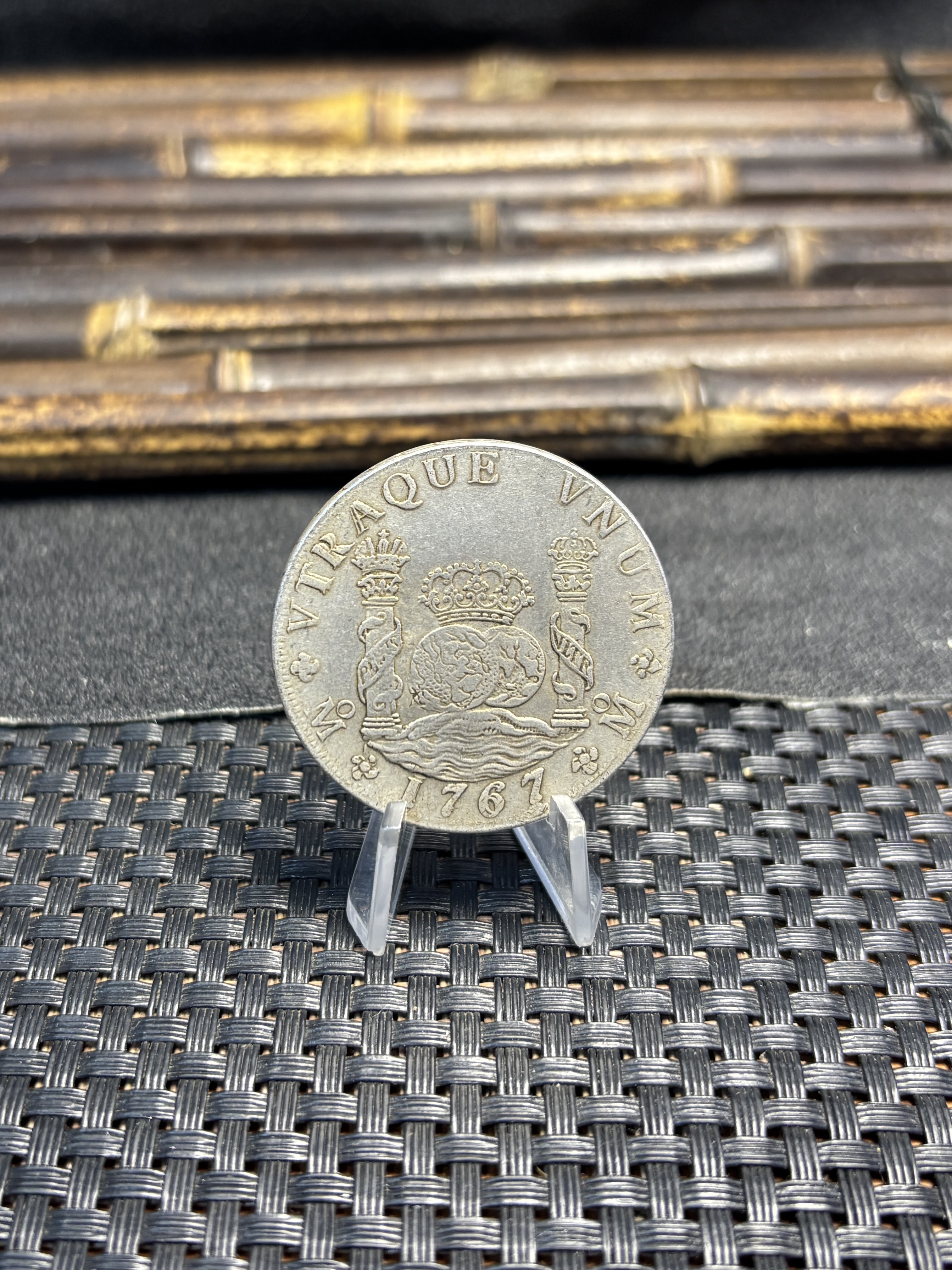 Mexico 8 Reales Fernando VI 1756 1755 1753 1767 1770 Silver Plated Replica Coin Commemorative Medal,Historical Collectible Art Craft For Enthusiasts