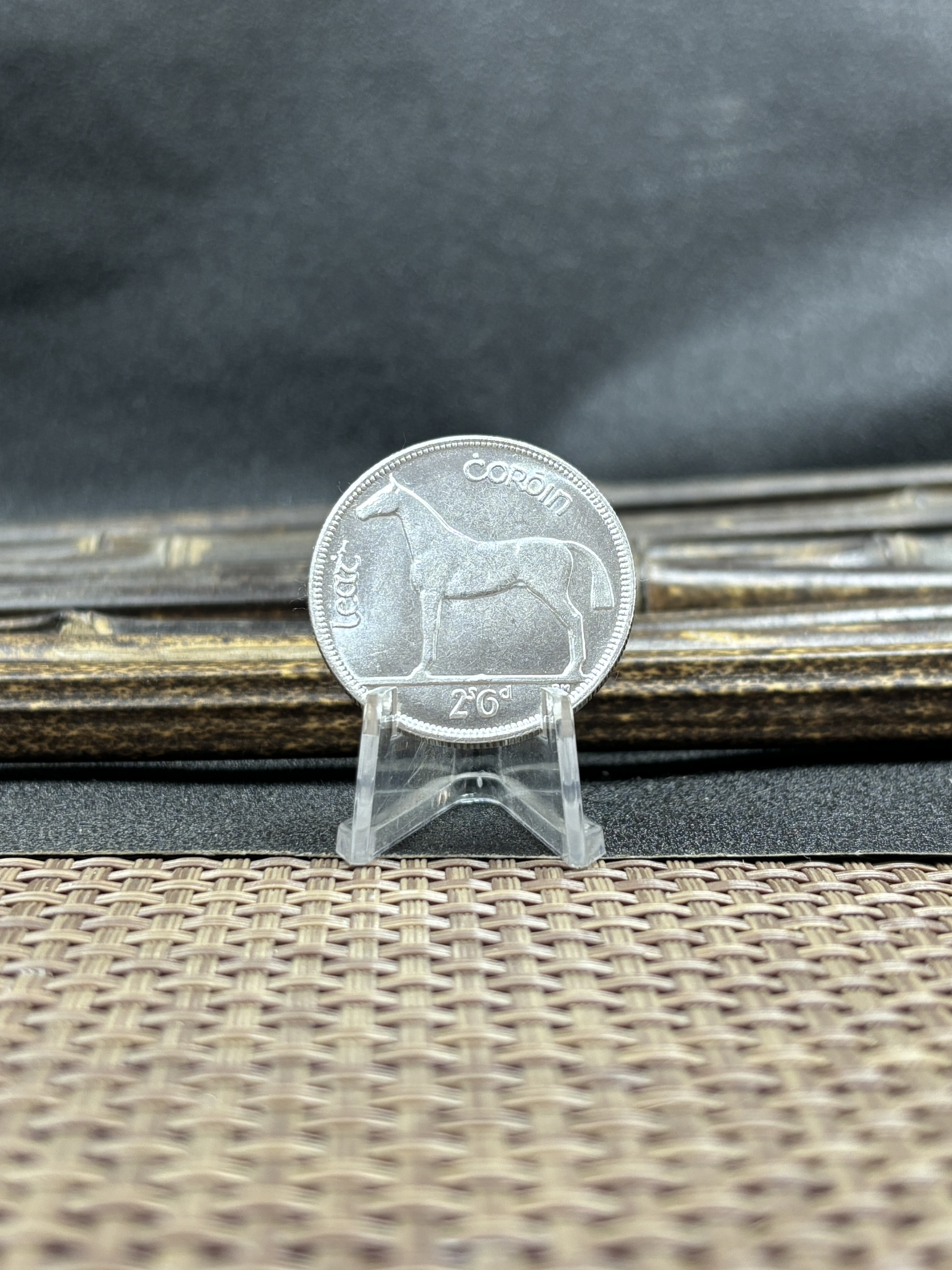 Ireland 1928 1930 1931 1933 1934 1937 Half Crown 2 Shillings 6 Pence Silver Plated Metal Replica Coin Commemorative Medal,Historical Collectible Art Craft For Enthusiasts