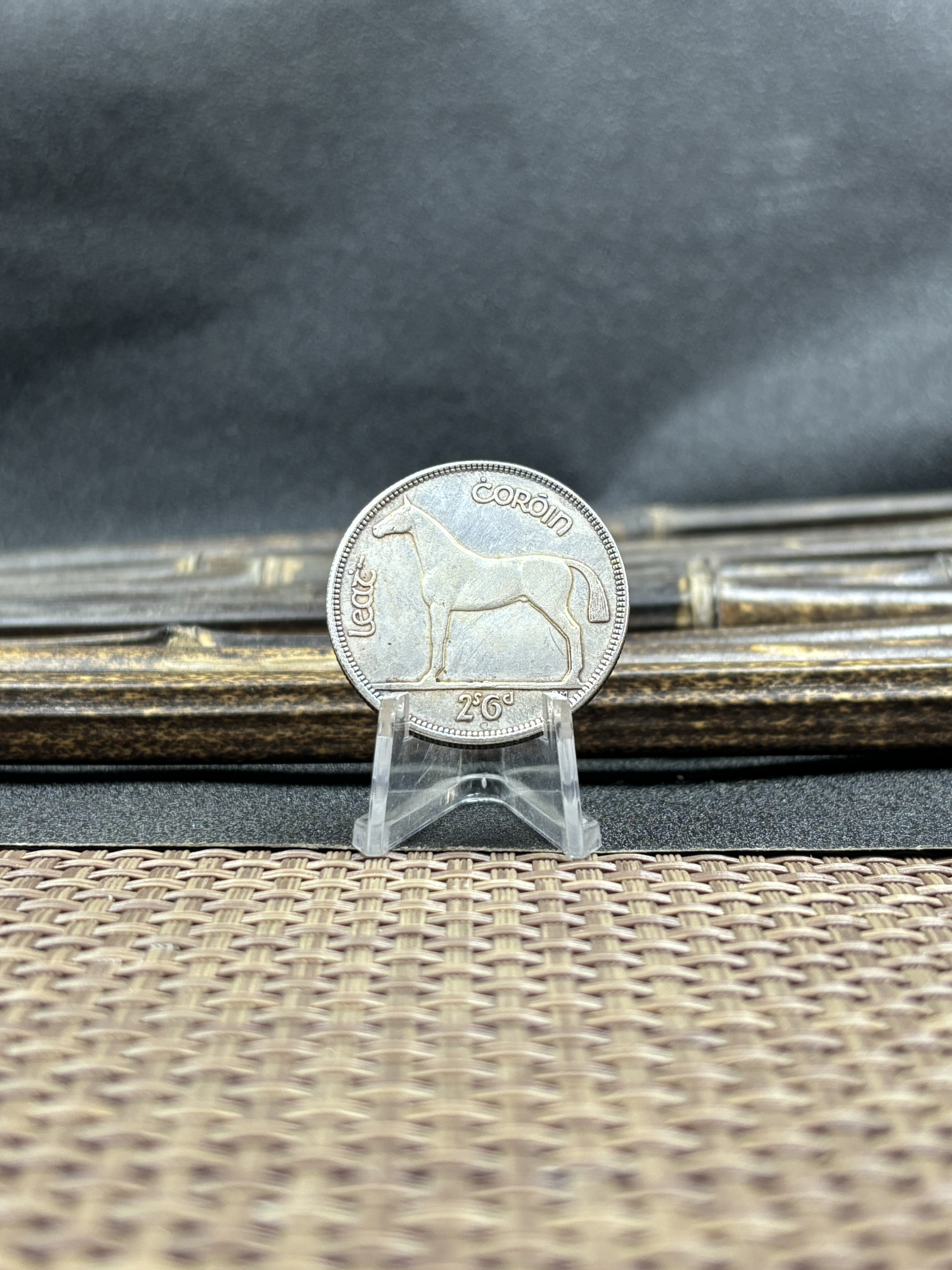 Ireland 1928 1930 1931 1933 1934 1937 Half Crown 2 Shillings 6 Pence Silver Plated Metal Replica Coin Commemorative Medal,Historical Collectible Art Craft For Enthusiasts