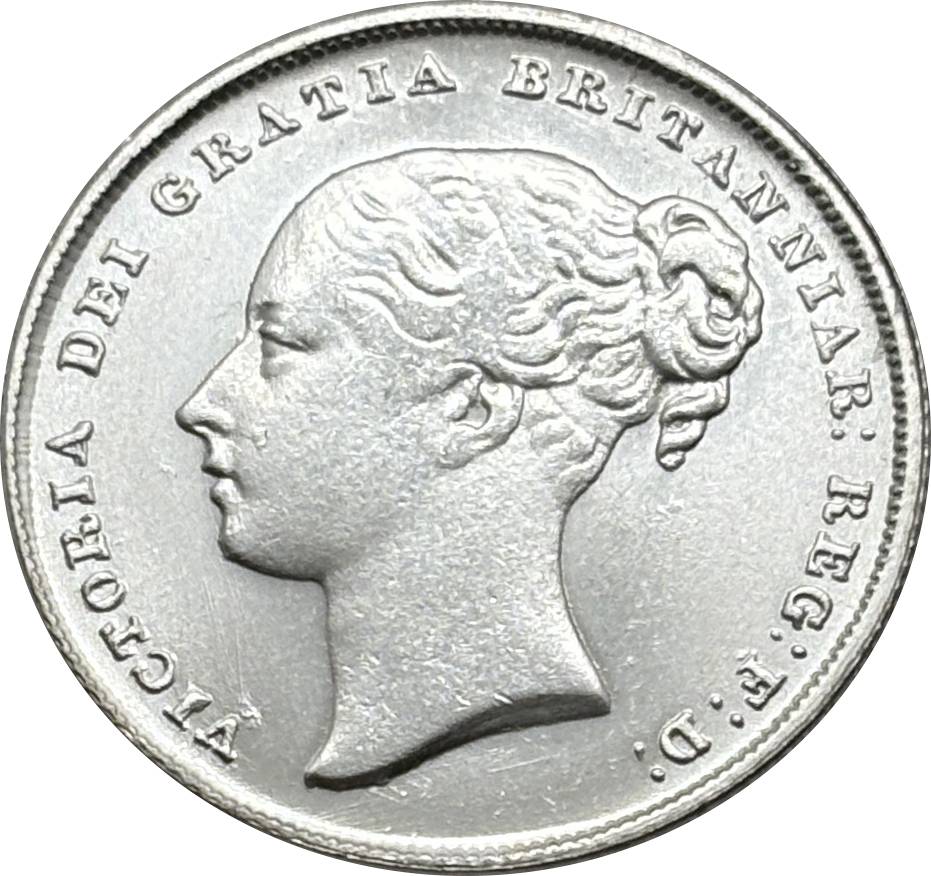 United Kingdom 1838 1839 1840 1844 1850 1851 1852 1853 1858 1869 1871 1879 1881 1883 1 One Shilling Victoria British Portrait Silver Plated Replica Coin Commemorative Medal,Historical Collectible Art Craft For Enthusiasts