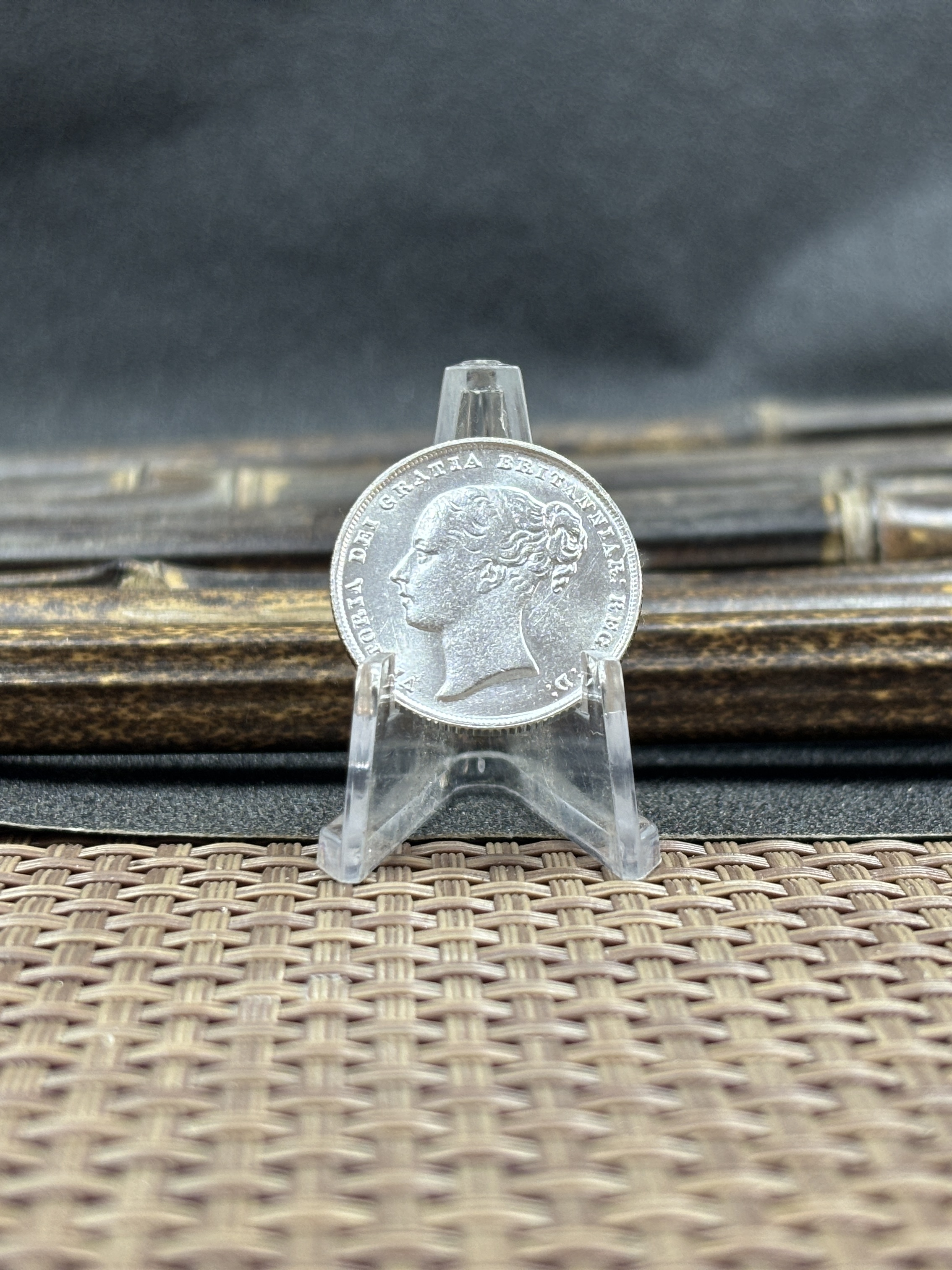 United Kingdom 1838 1839 1840 1844 1850 1851 1852 1853 1858 1869 1871 1879 1881 1883 1 One Shilling Victoria British Portrait Silver Plated Replica Coin Commemorative Medal,Historical Collectible Art Craft For Enthusiasts