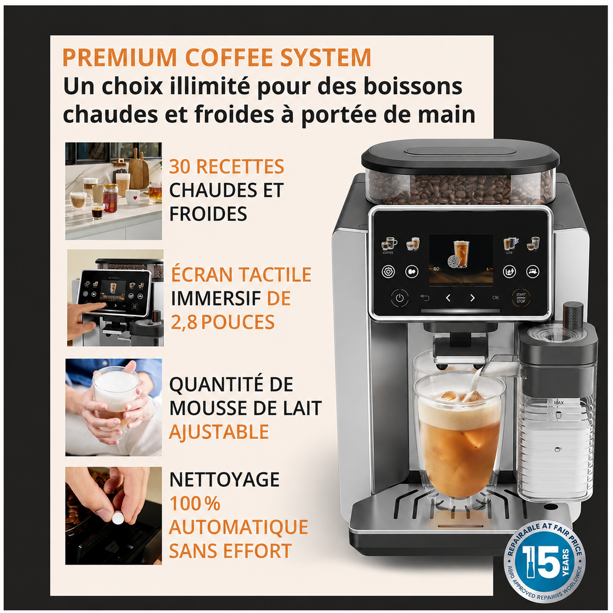Machine à café à grain 