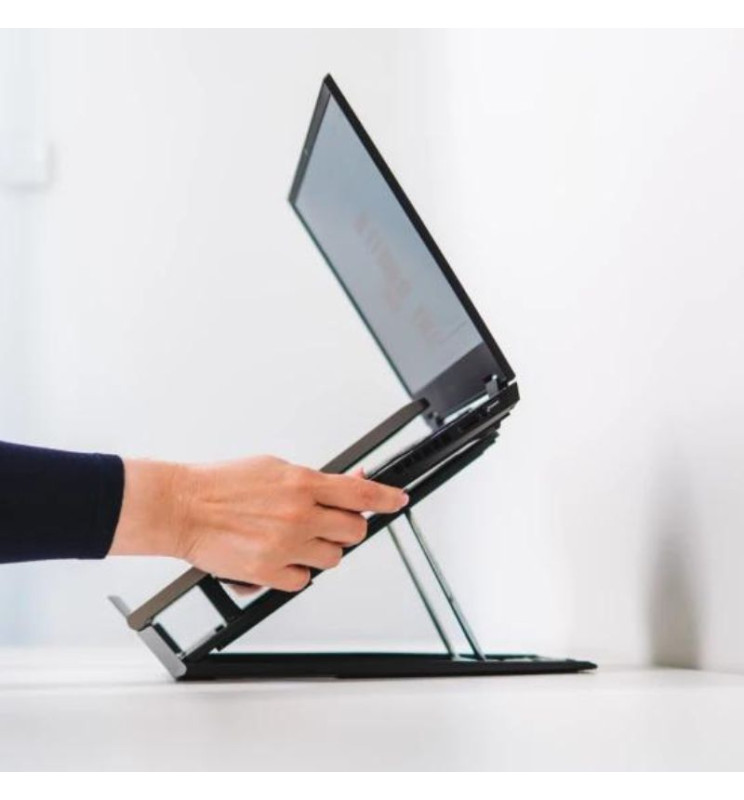 Support PC Portable Ergonomique Réglable et Pliable – 6 Niveaux