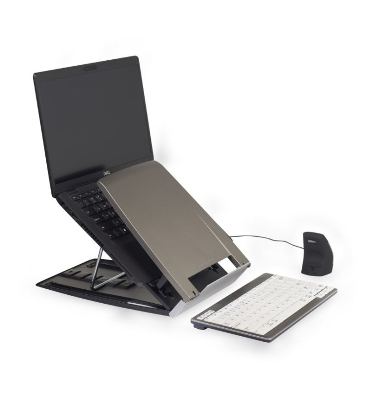Support PC Portable Ergonomique Réglable et Pliable – 6 Niveaux