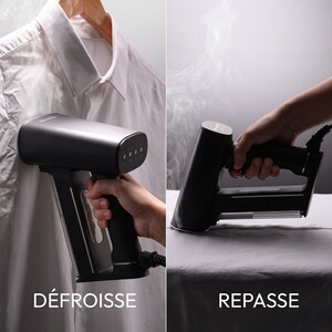 🎁 Défroisseur Vapeur Portable 2200W à 34,99 € + Kit de Repassage 5-en-1 GRATUIT