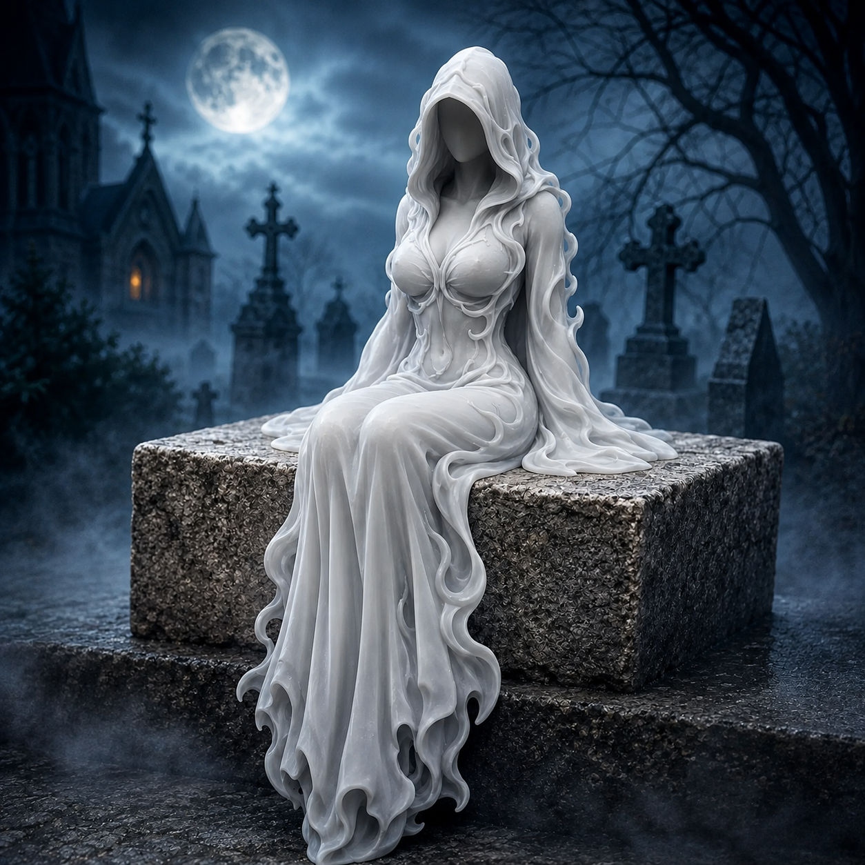 🎁Last Day 60% OFF - Ghost Goddess Shelf Sitter