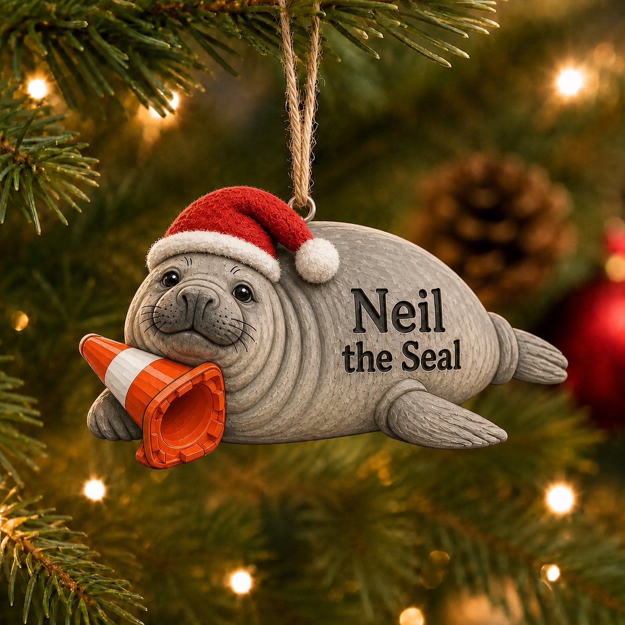 🎁Last Day 60% OFF - Neil the Seal Ornament