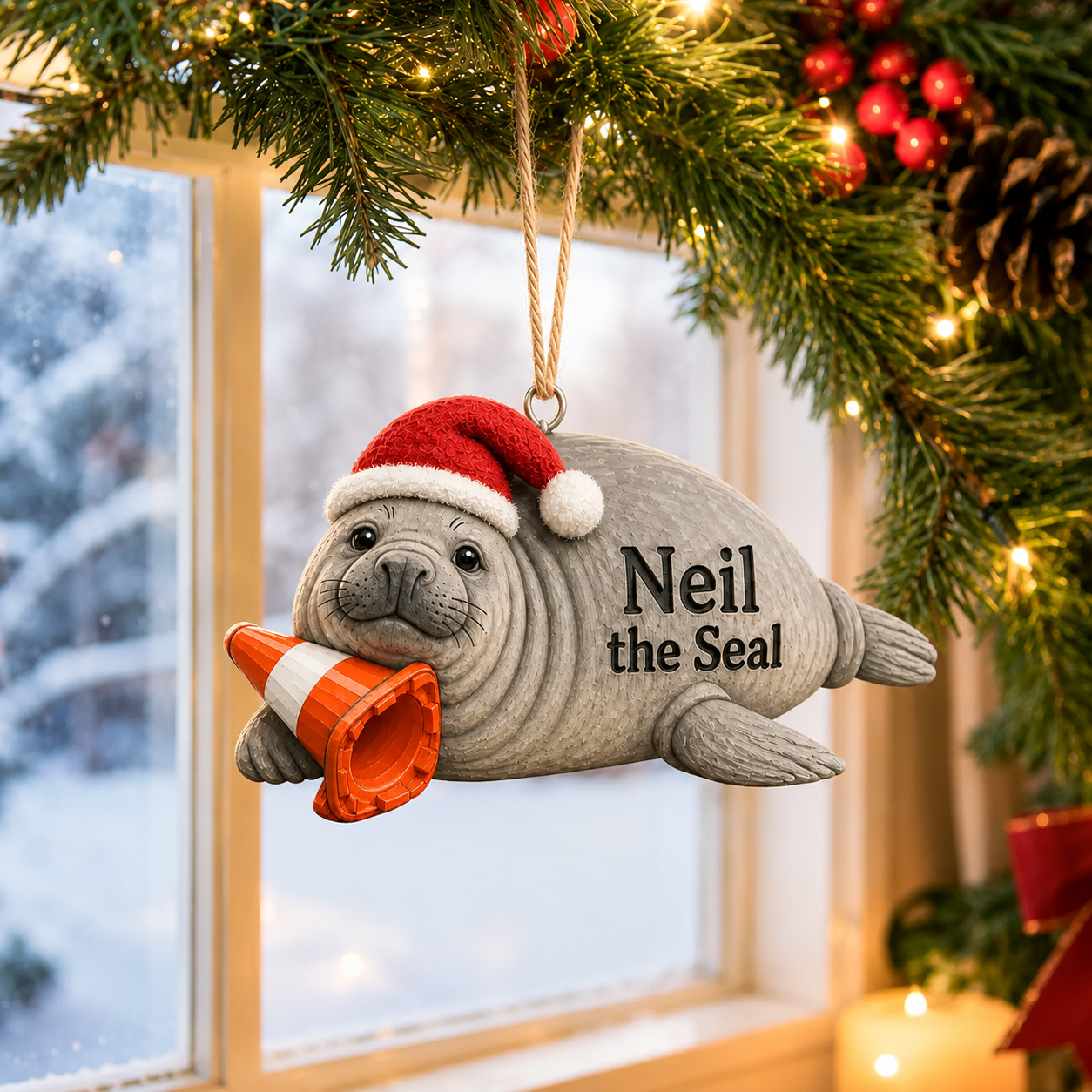 🎁Last Day 60% OFF - Neil the Seal Ornament