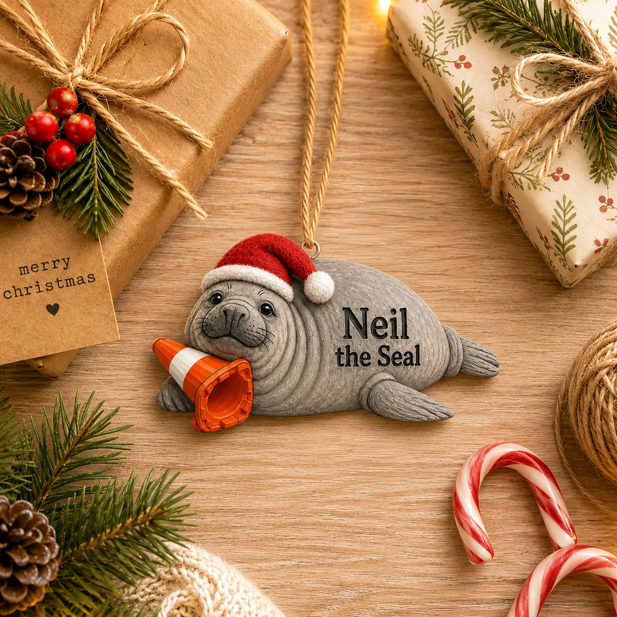 🎁Last Day 60% OFF - Neil the Seal Ornament