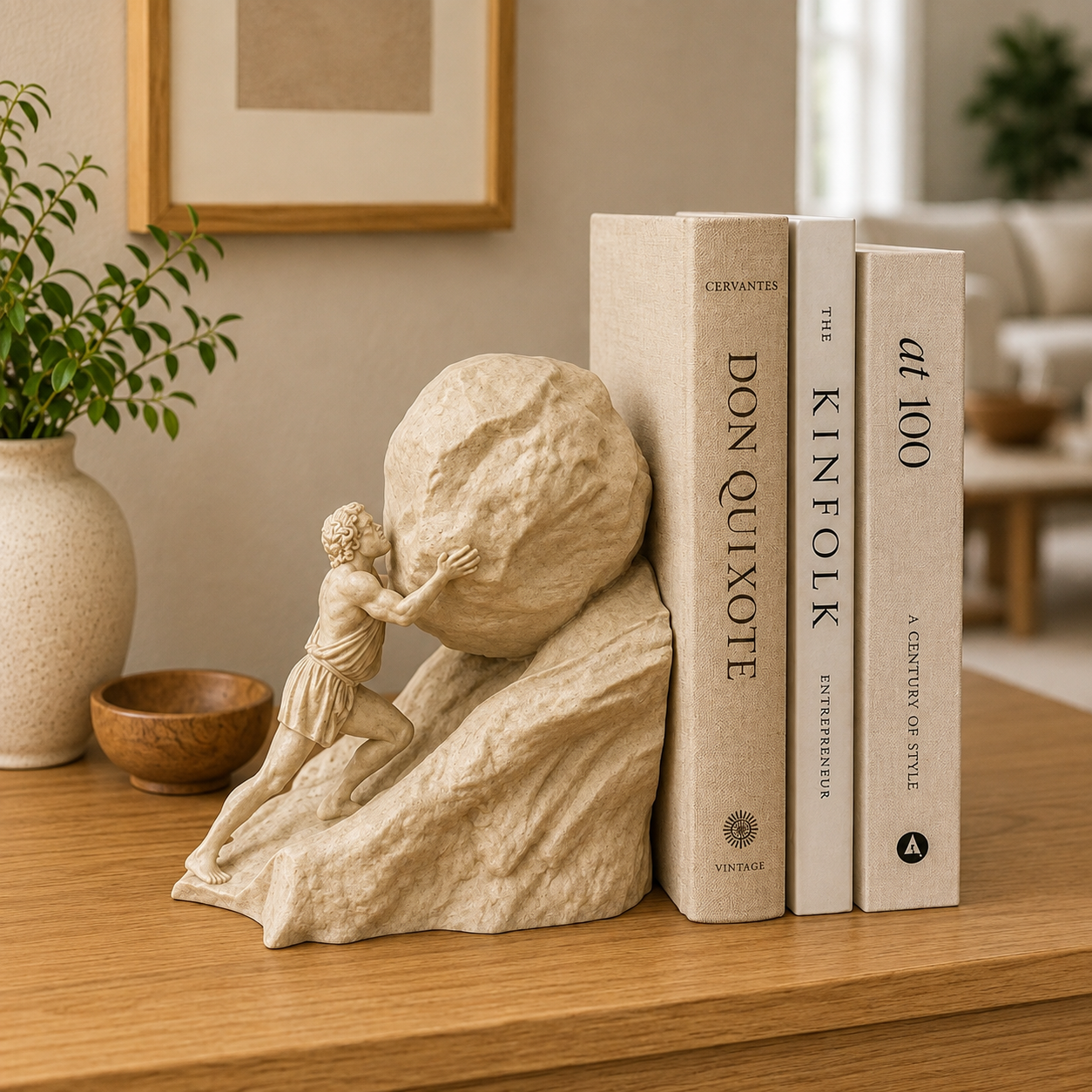📚Last Day 60% OFF - Sisyphus Bookend