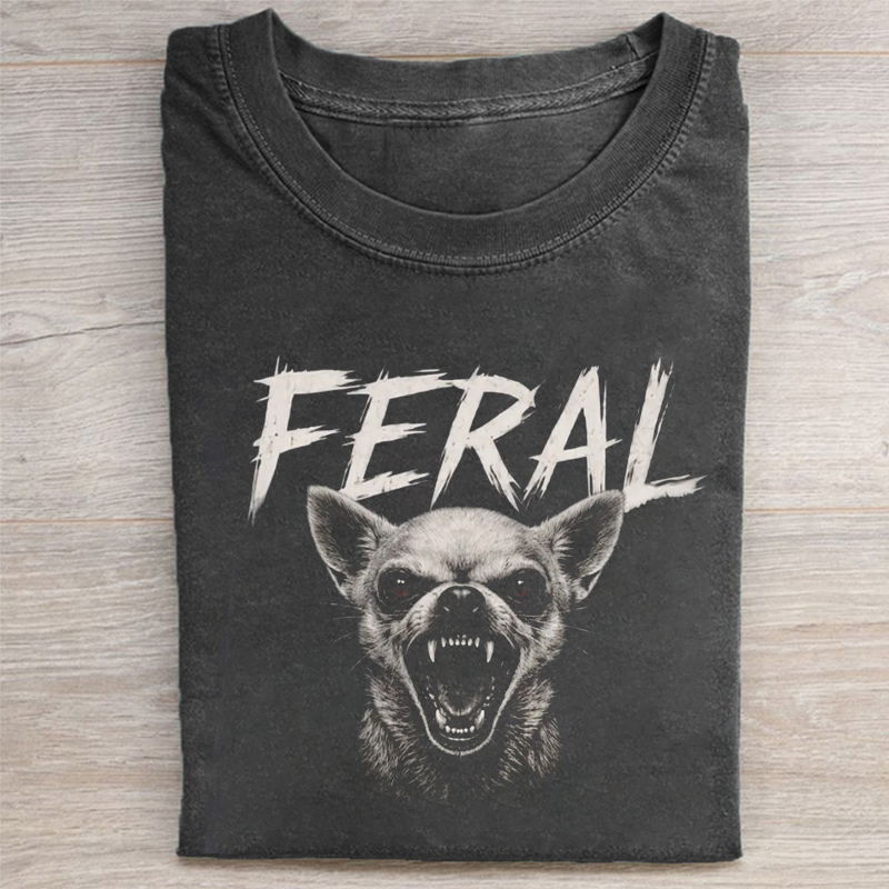 Feral Chihuahua T-shirt-NaturexCraft