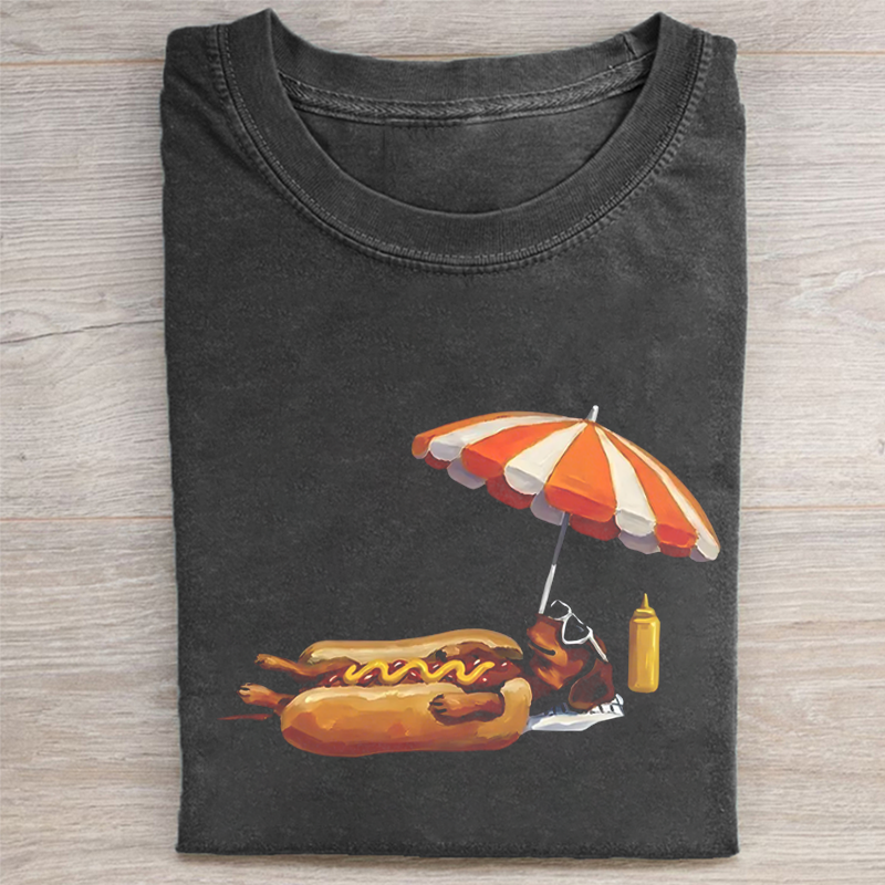 Dachshund Wiener Dog T-shirt-NaturexCraft
