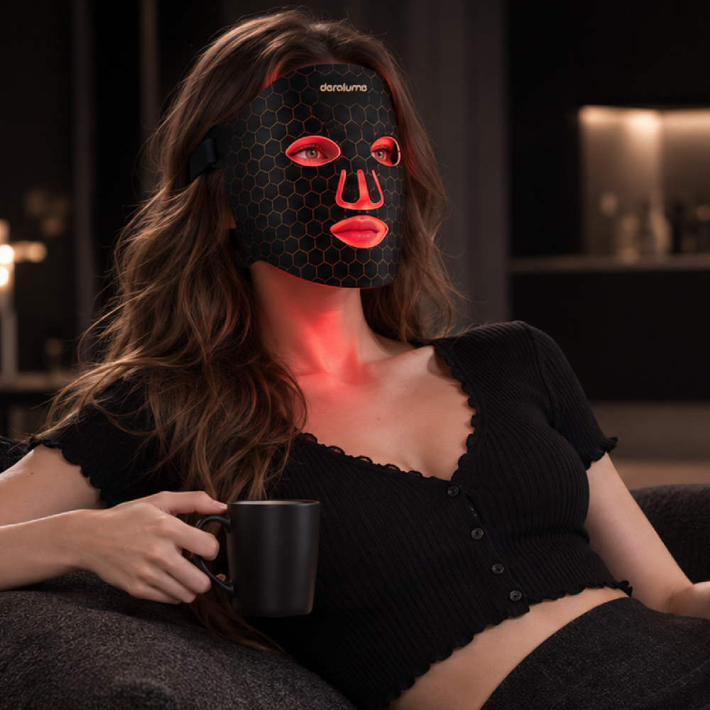 Deralume LED Face Mask Pro – 7-Color Light Therapy for Skincare