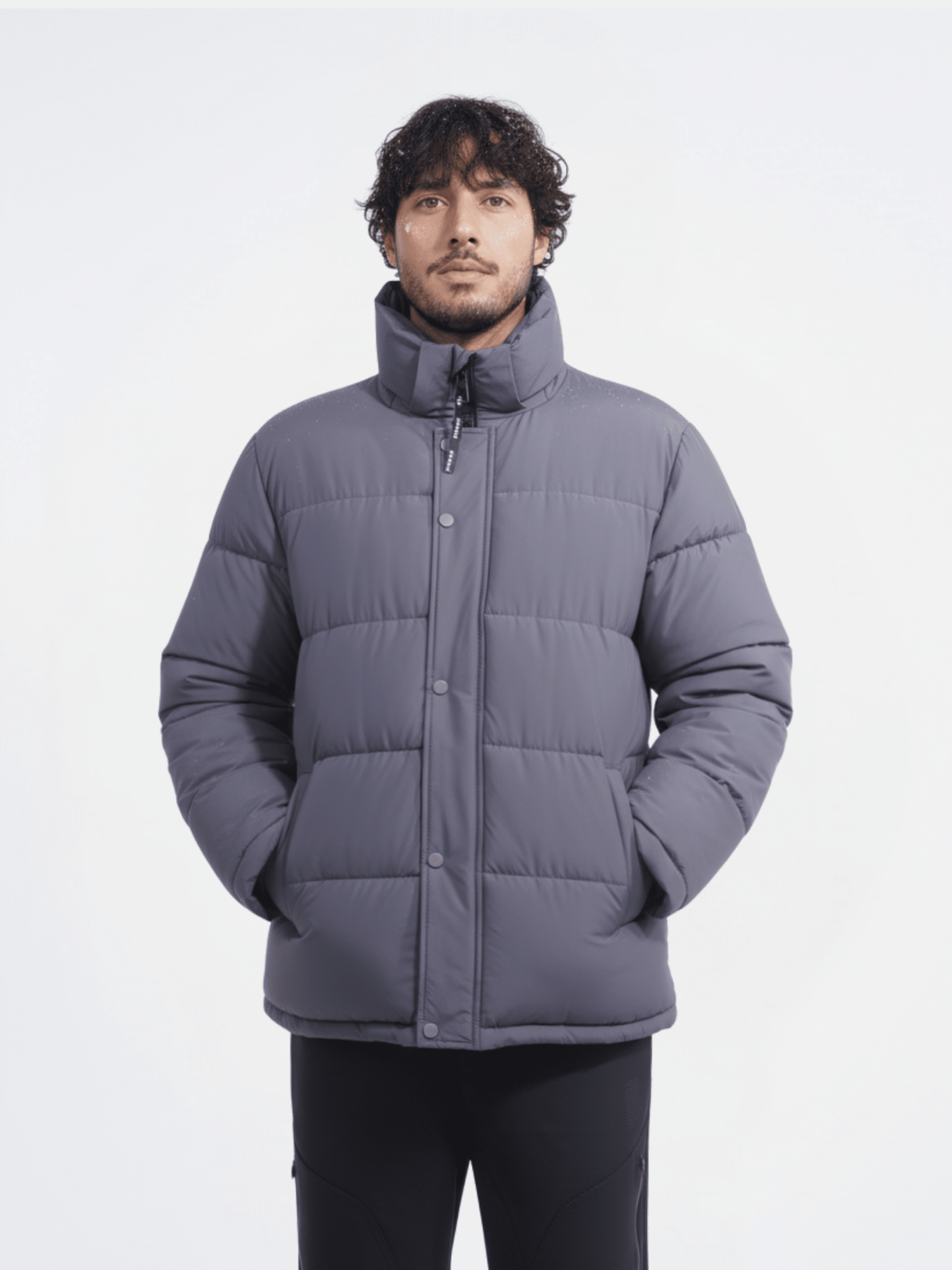Men's Detachable-Hooded Puffer Jacket - product image 3