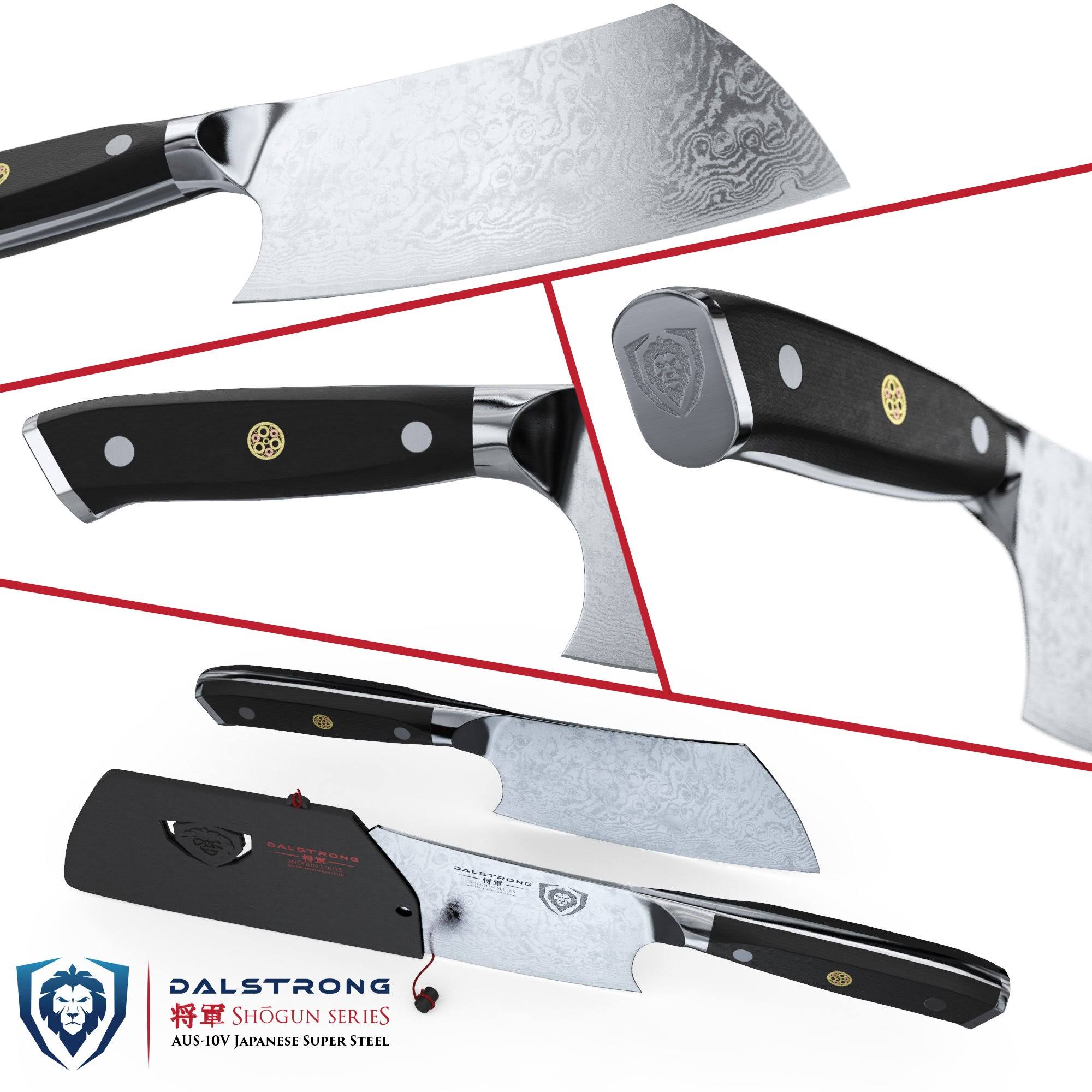 DALSTRONG - Shogun Series 4.5x22 Mini Cleaver - Japanese AUS-10V Super Steel - Vacuum Heat Treated